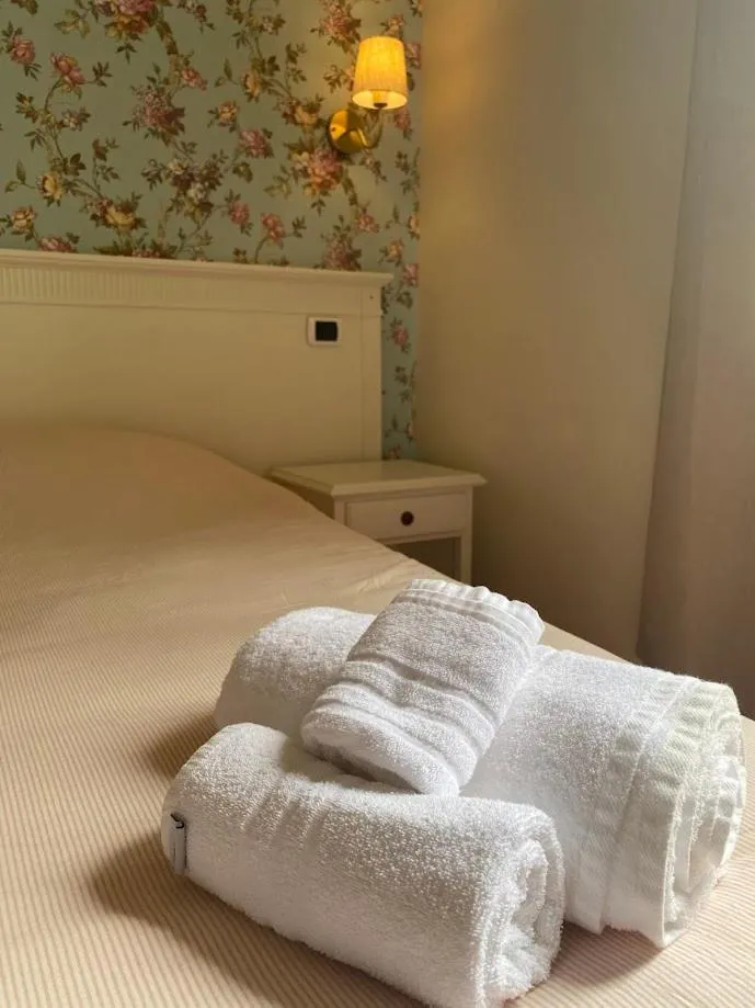 Bed in Villino Gregoraci Relais
