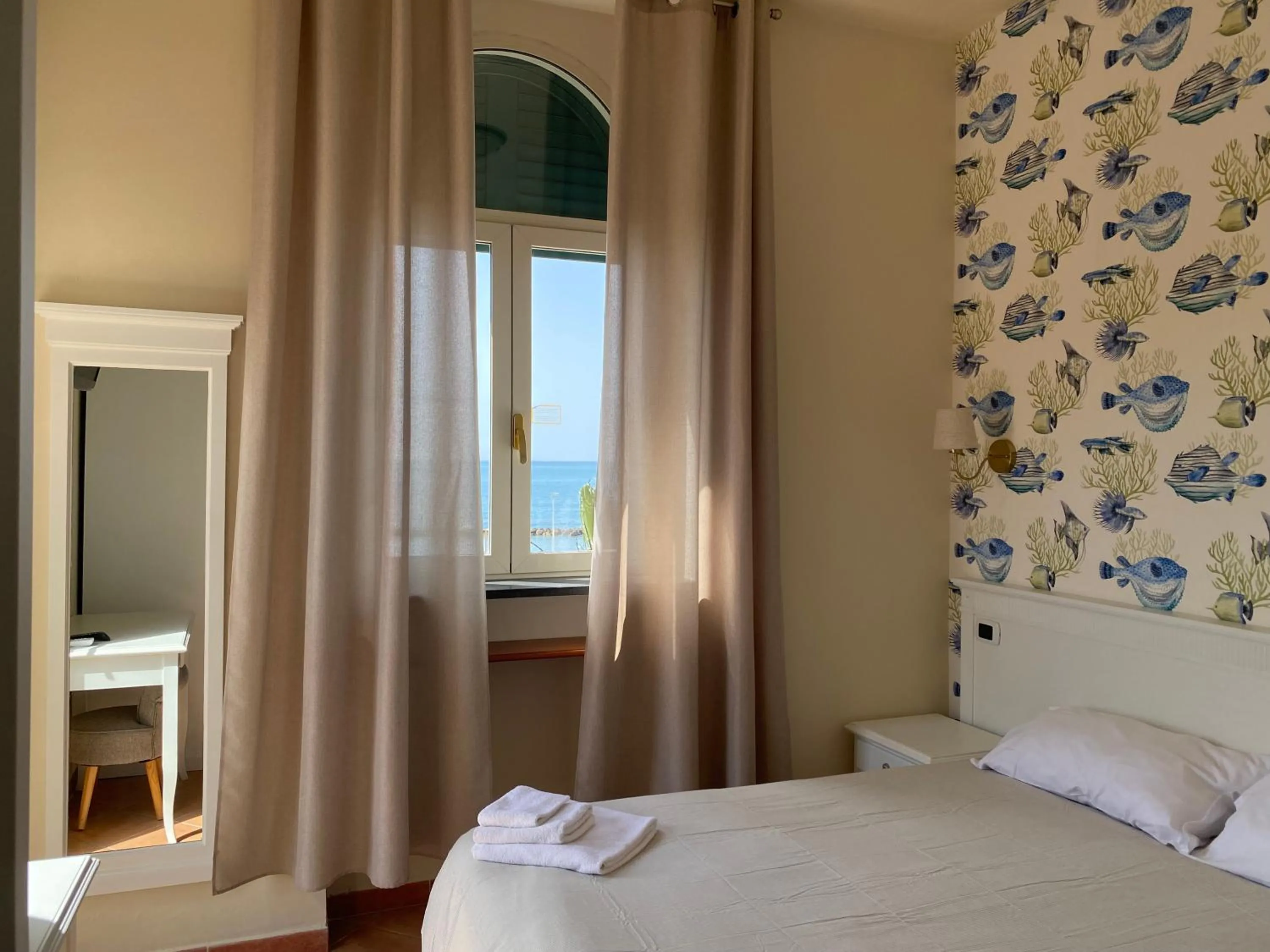Bed in Villino Gregoraci Relais