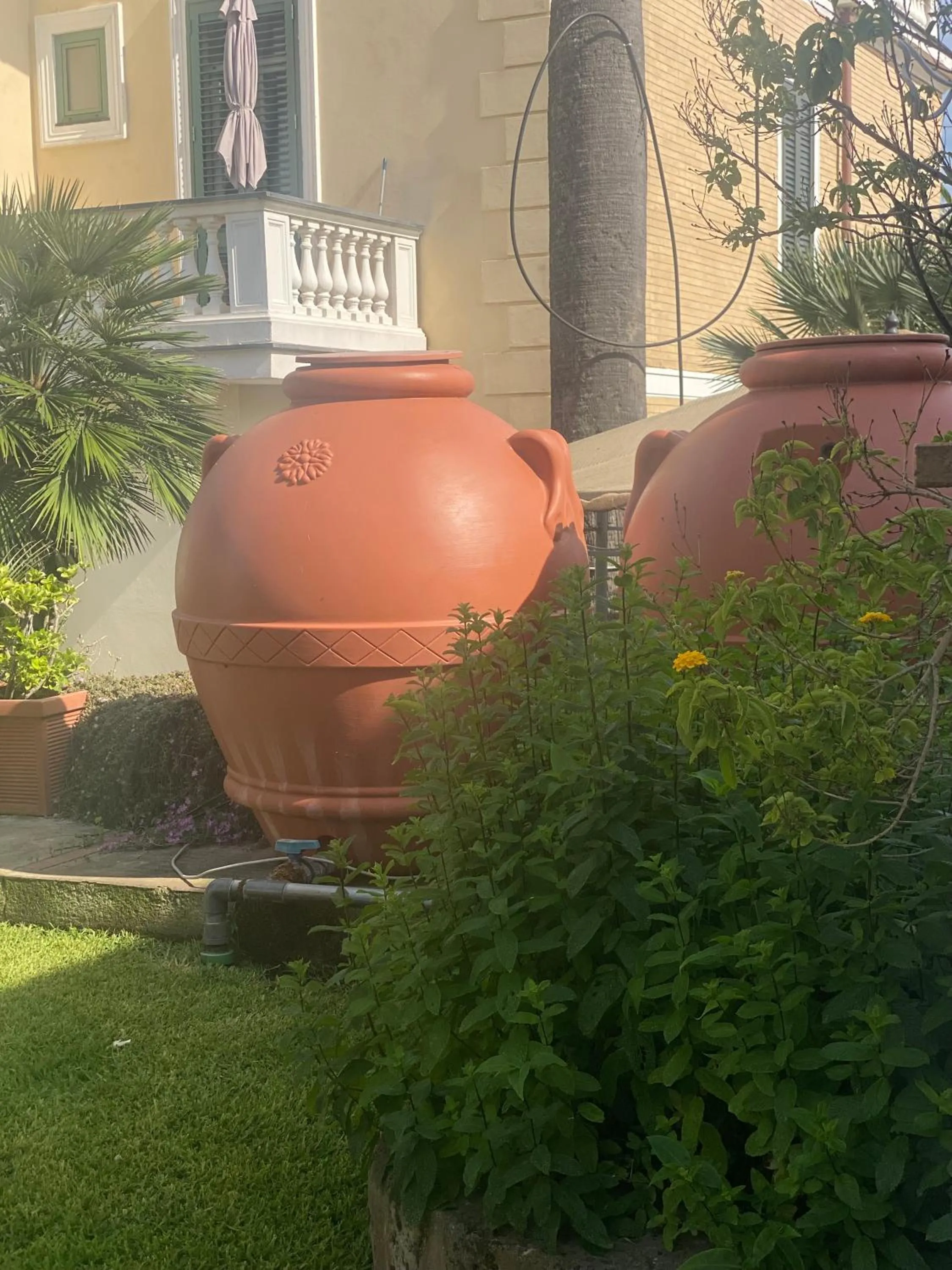 Garden in Villino Gregoraci Relais