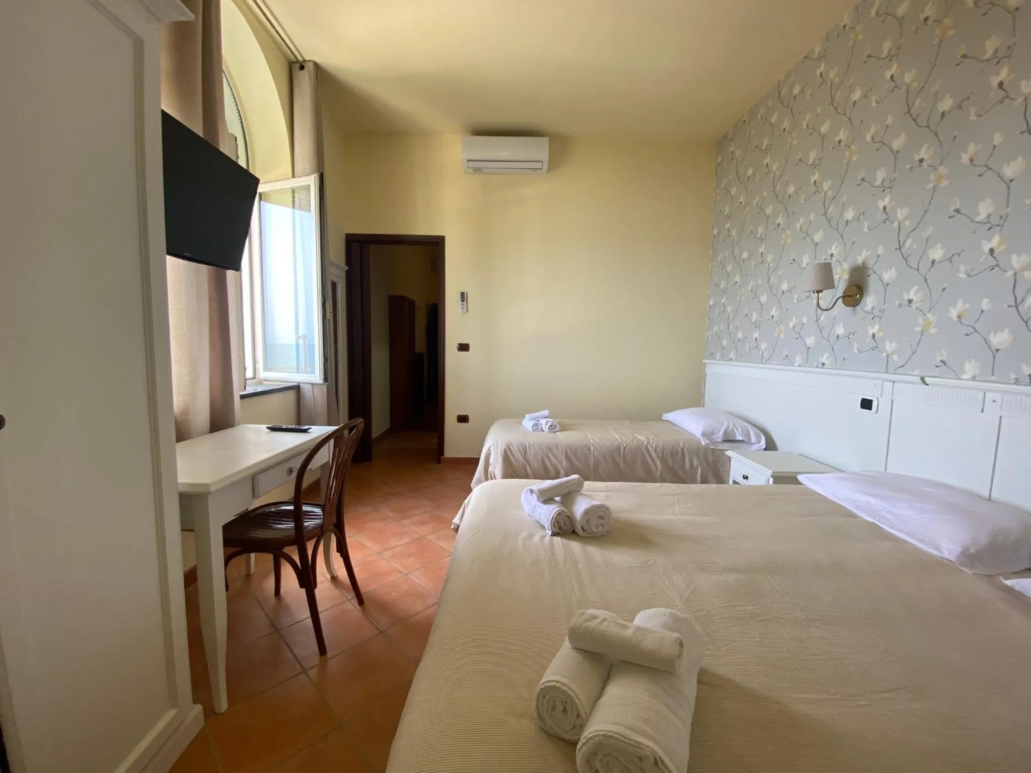 Bed in Villino Gregoraci Relais
