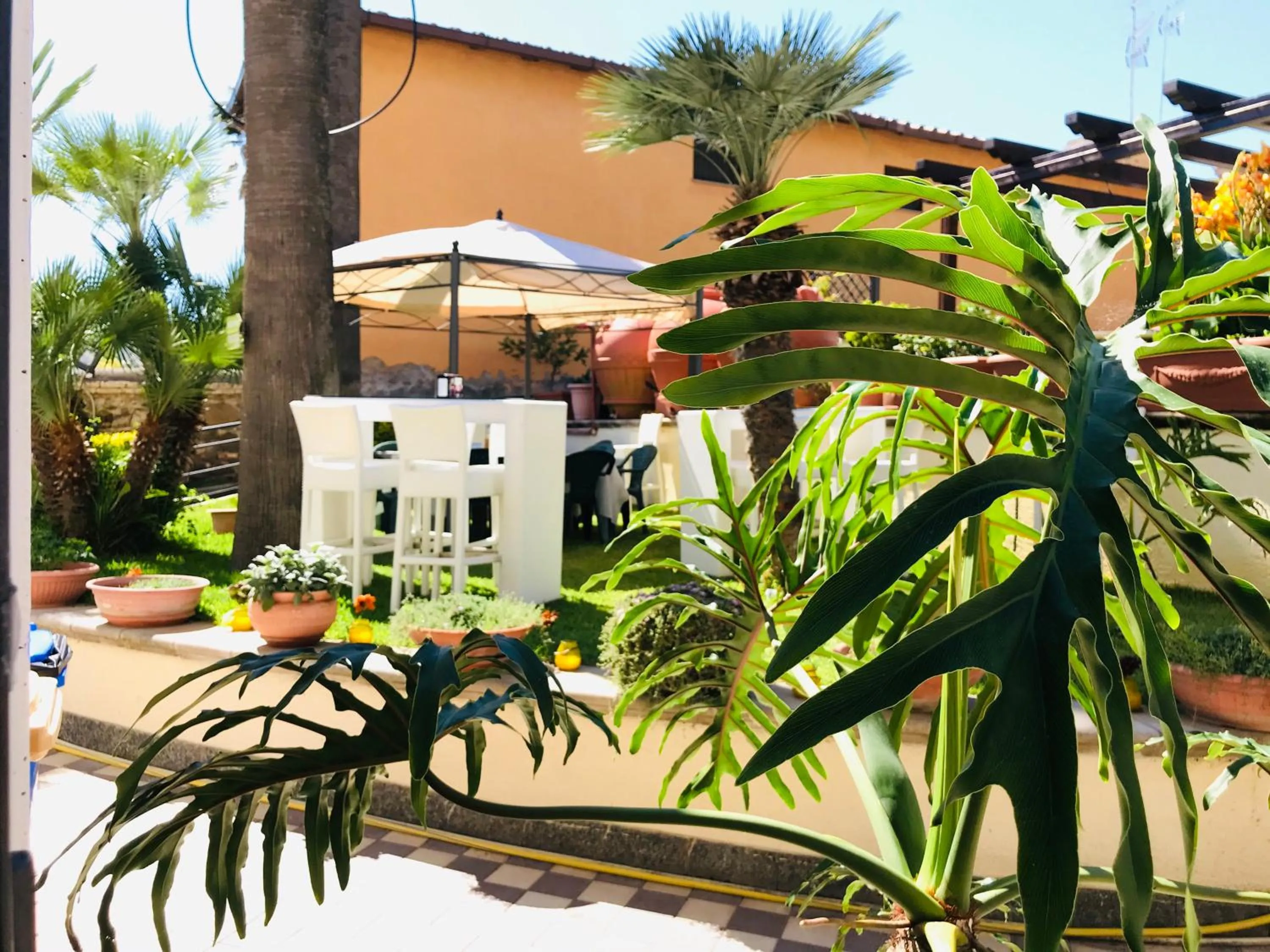 Garden in Villino Gregoraci Relais