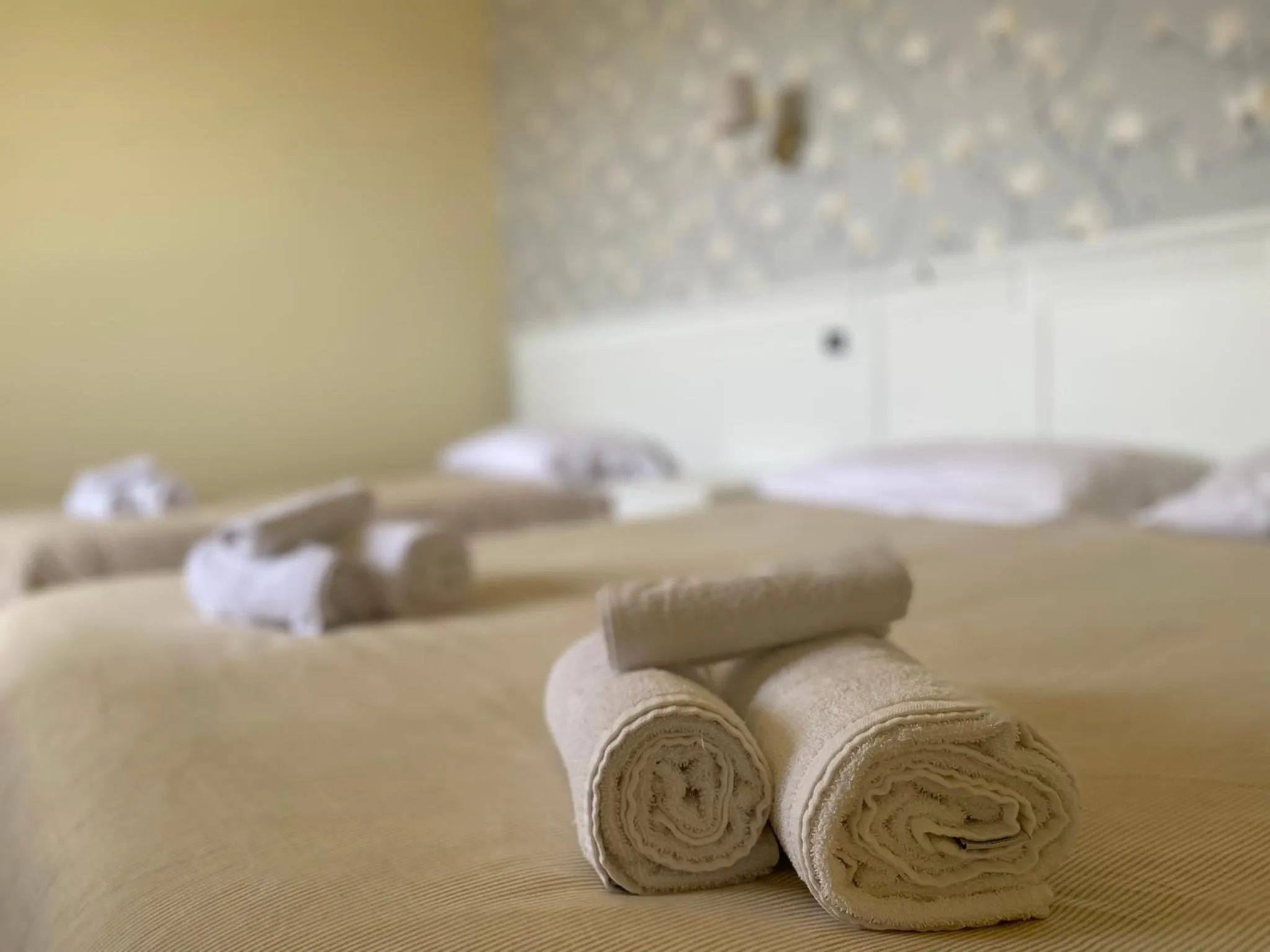 Bed in Villino Gregoraci Relais
