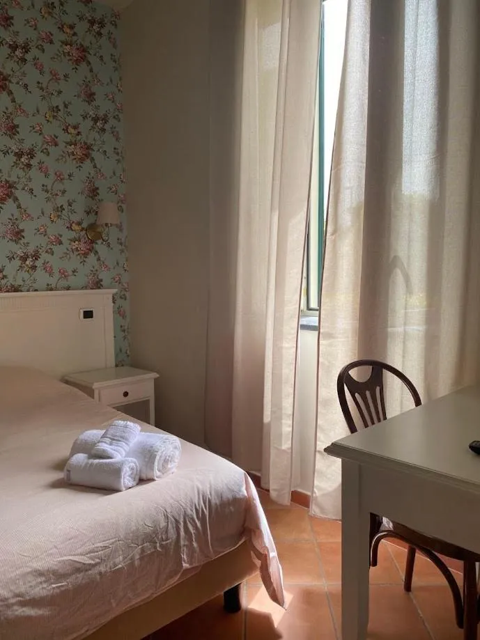 Bed in Villino Gregoraci Relais