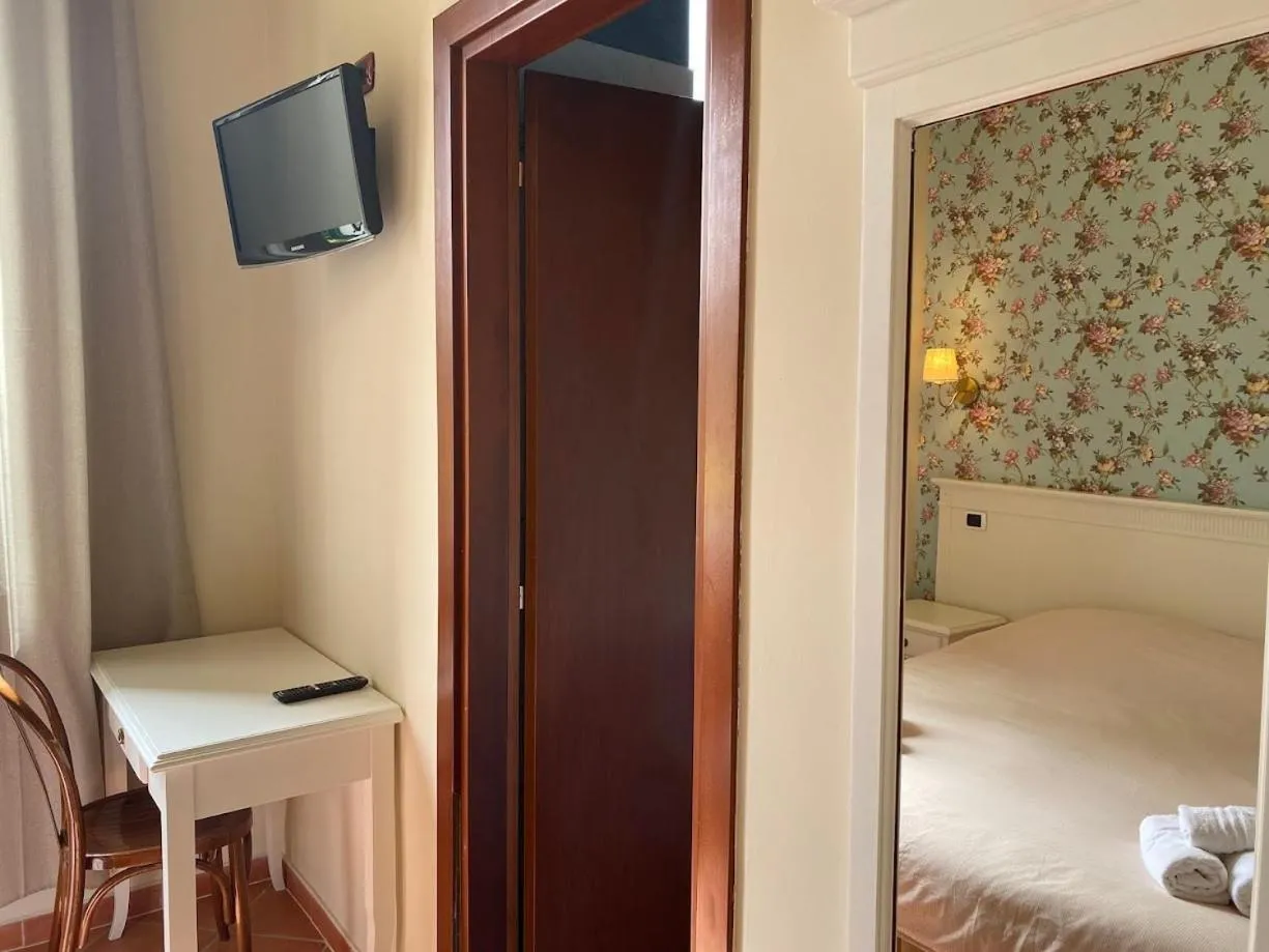 Bed in Villino Gregoraci Relais