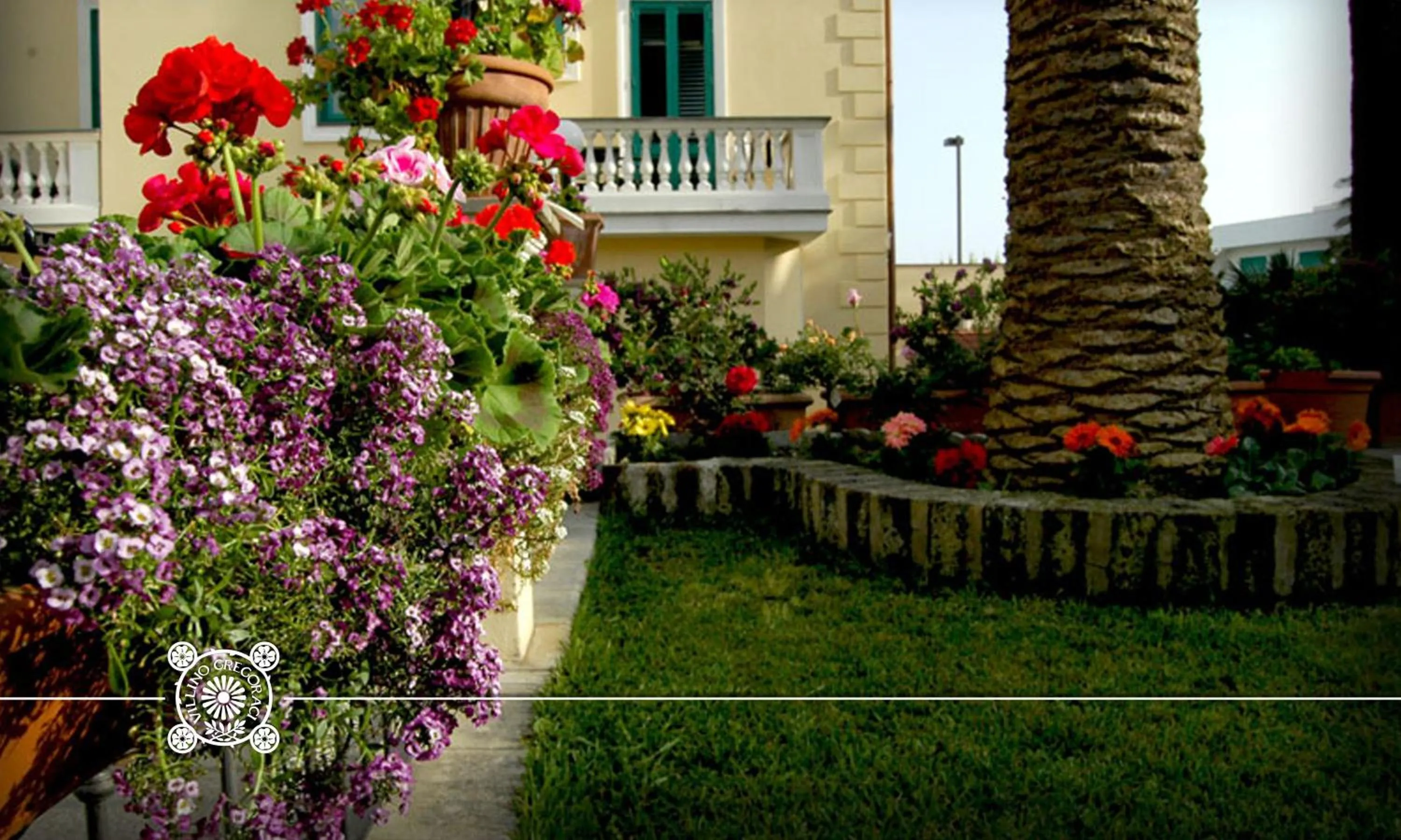 Garden in Villino Gregoraci Relais