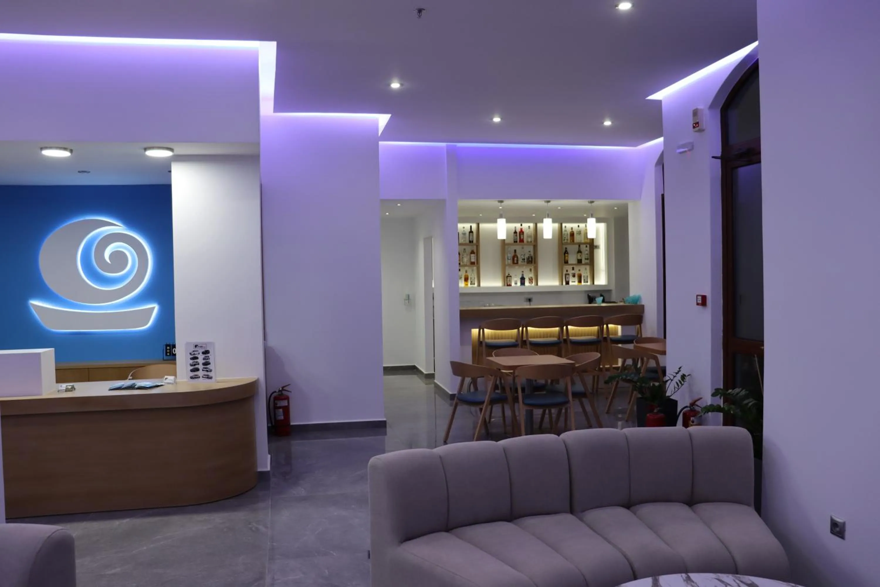 Lounge or bar in Oceanis Hotel