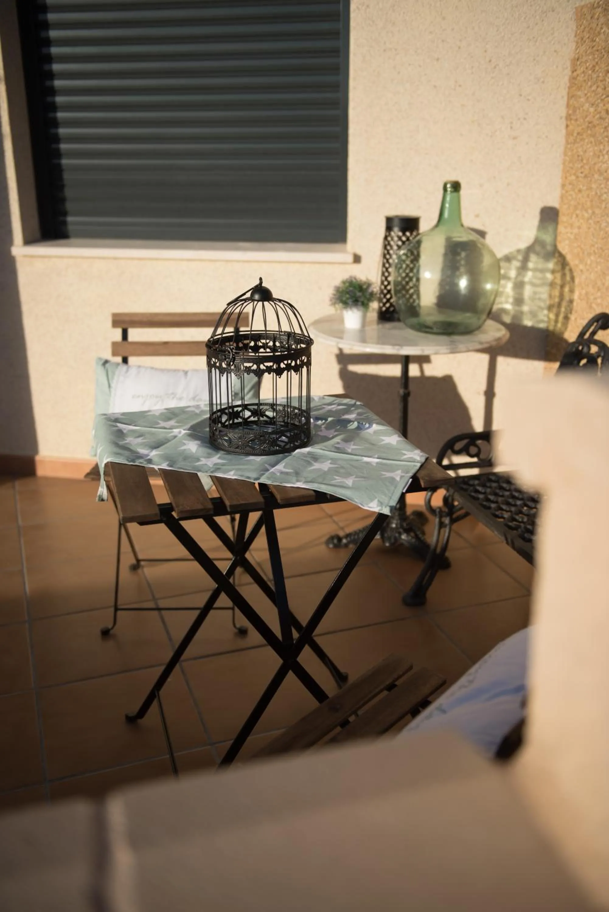 Patio in Hotel Miguel Sanchez