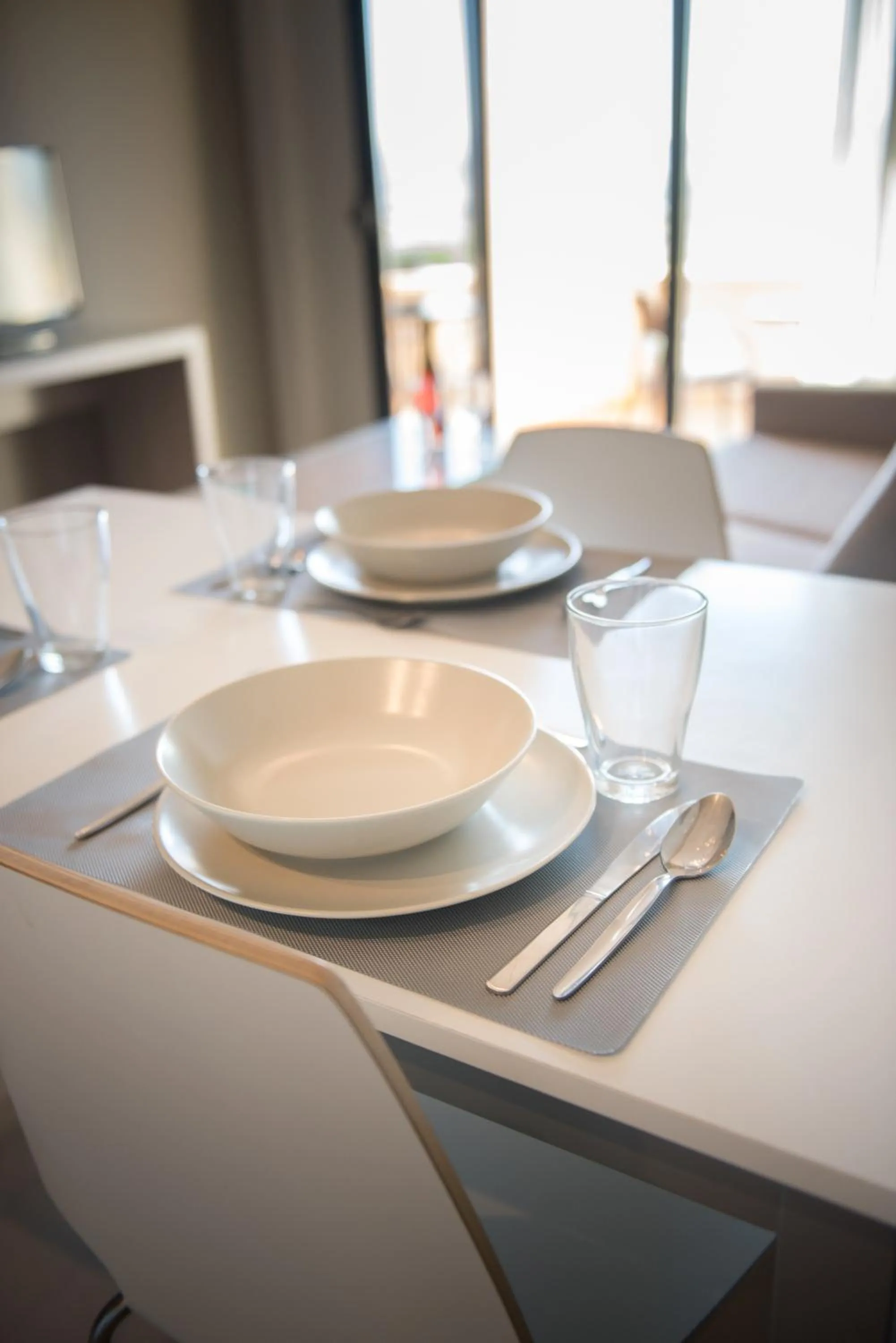 Dining area in Hotel Miguel Sanchez