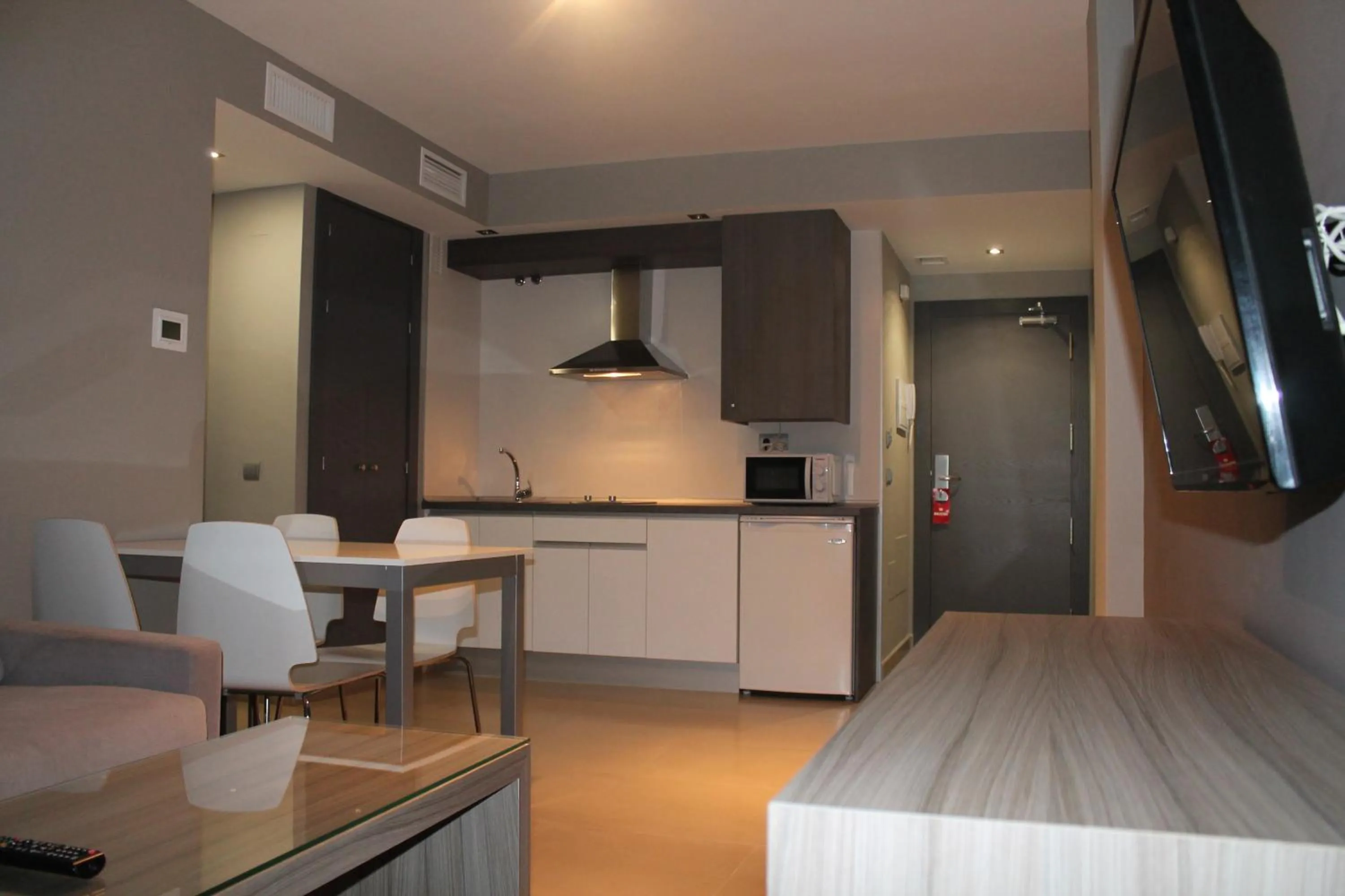 Kitchen or kitchenette in Hotel Miguel Sanchez