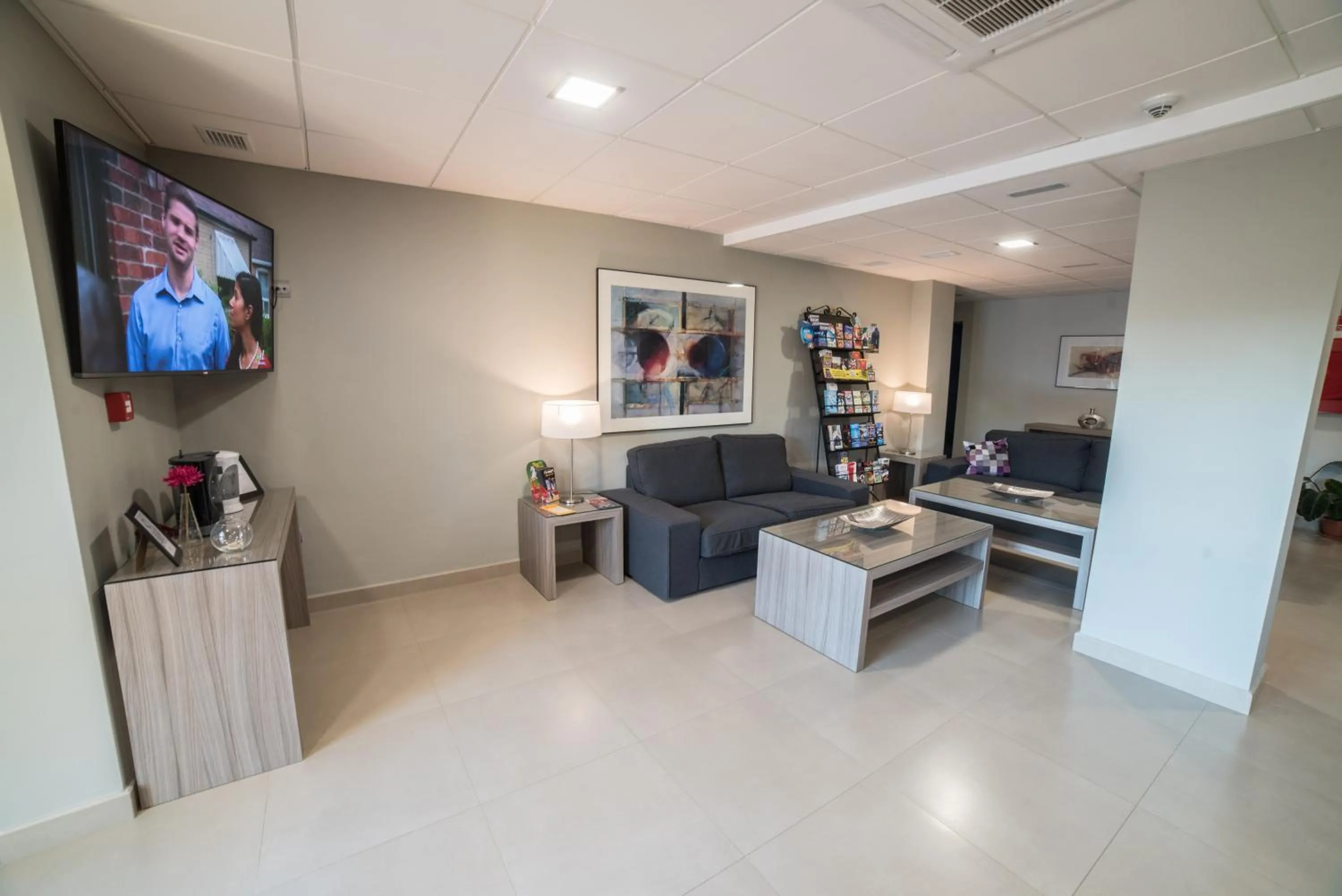 Lobby or reception in Hotel Miguel Sanchez