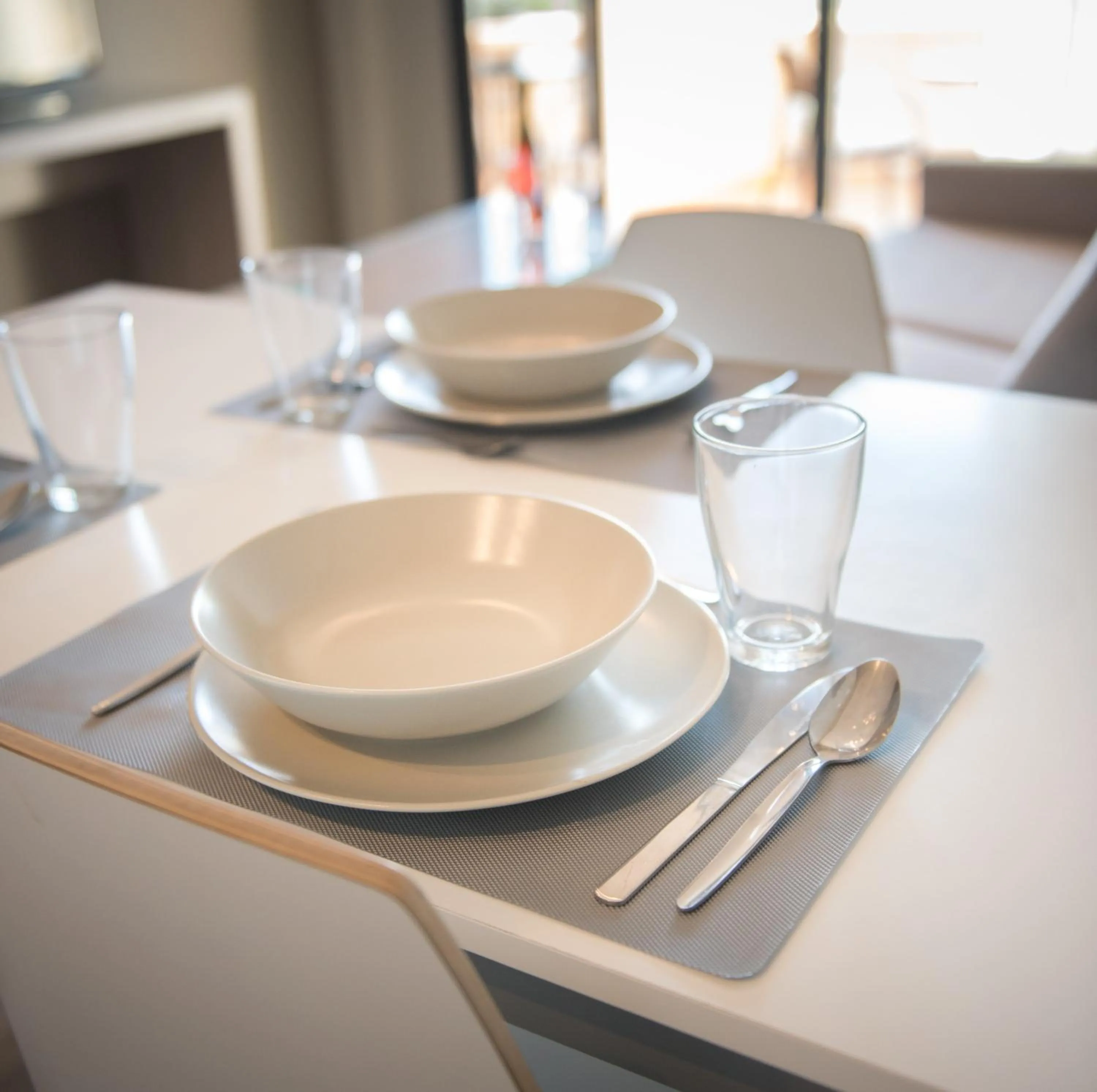 Dining area in Hotel Miguel Sanchez
