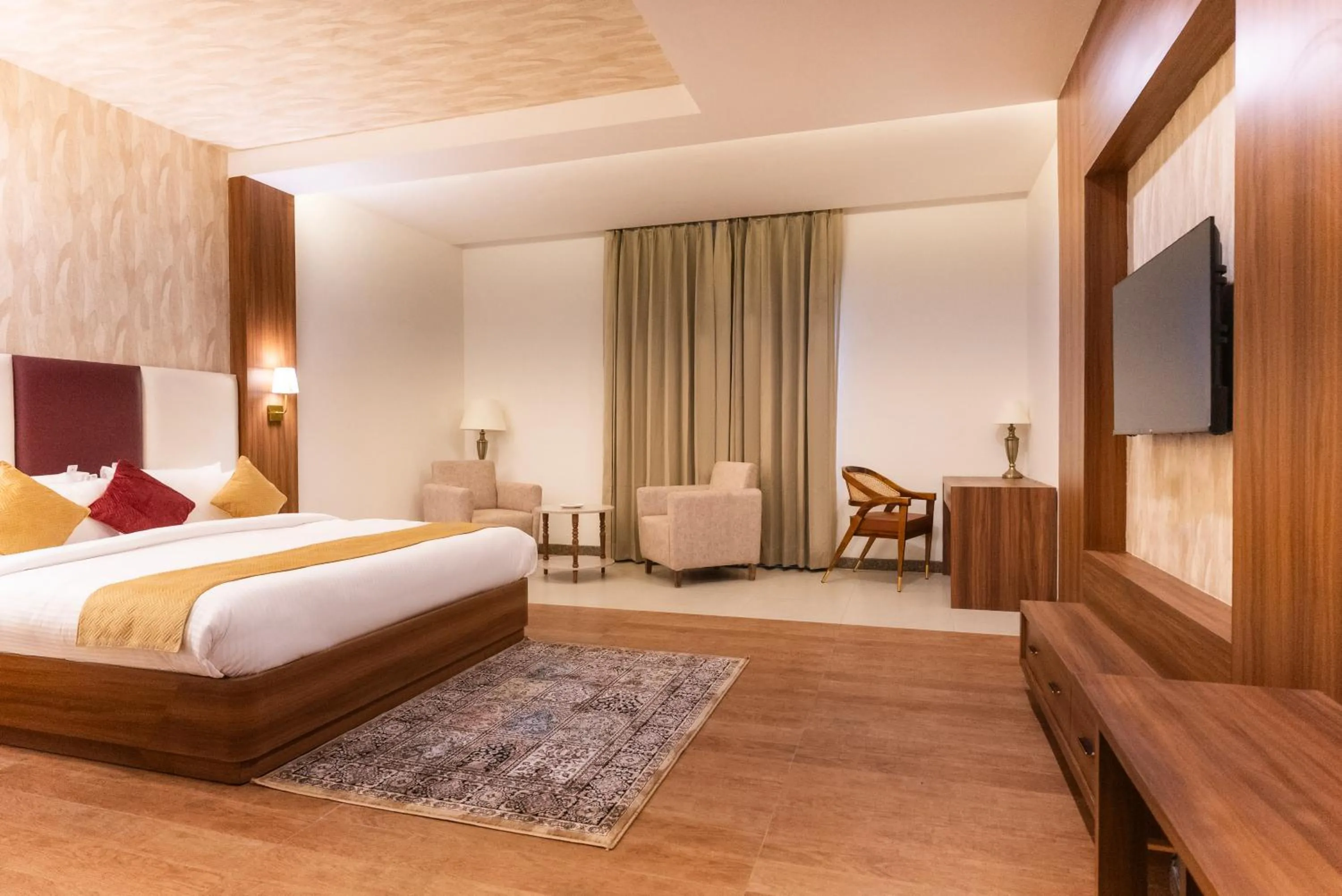 Photo of the whole room, Bed in Haut Monde Rajputana Palace