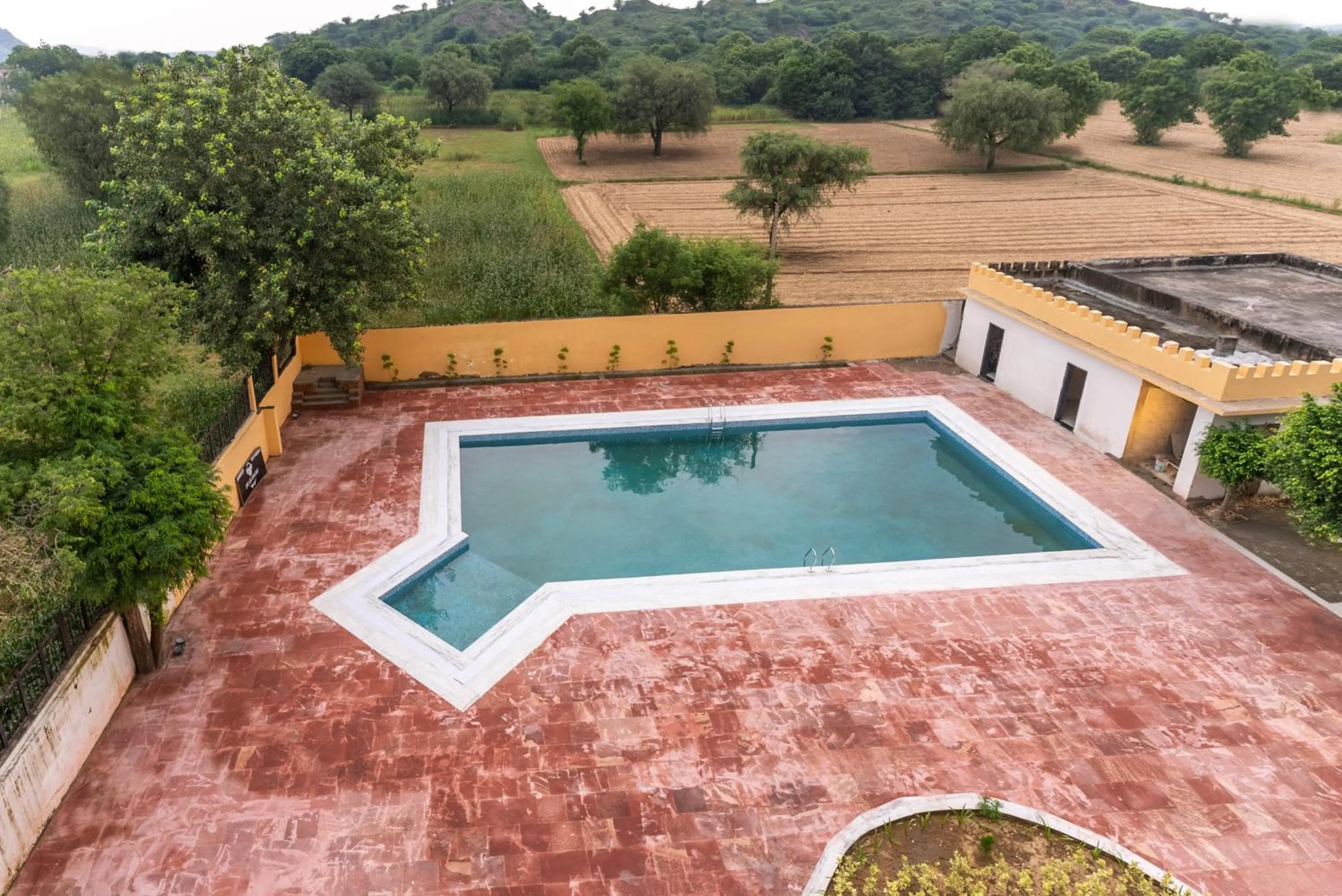 Pool view in Haut Monde Rajputana Palace