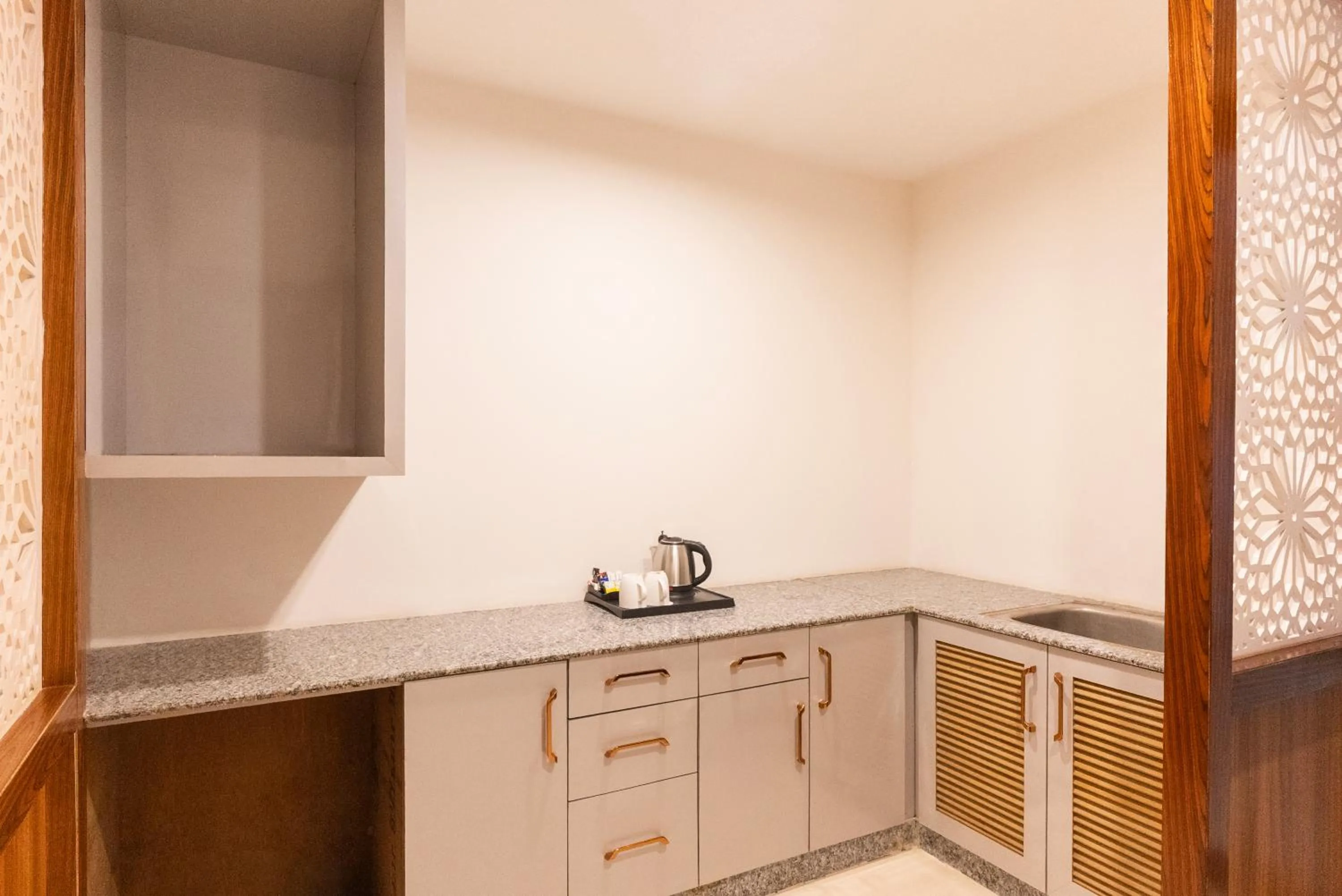 Kitchen or kitchenette in Haut Monde Rajputana Palace