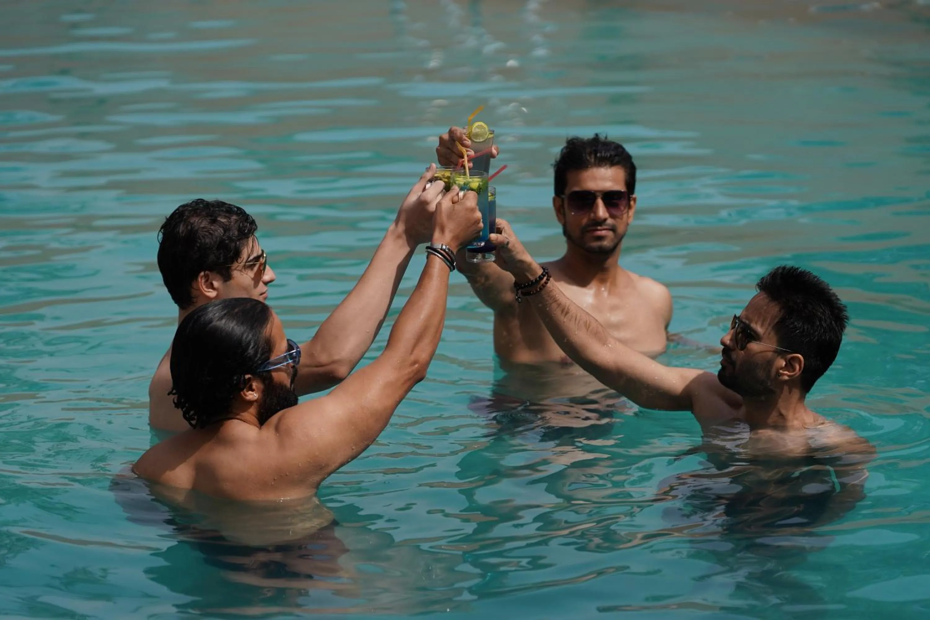Swimming pool in Haut Monde Rajputana Palace