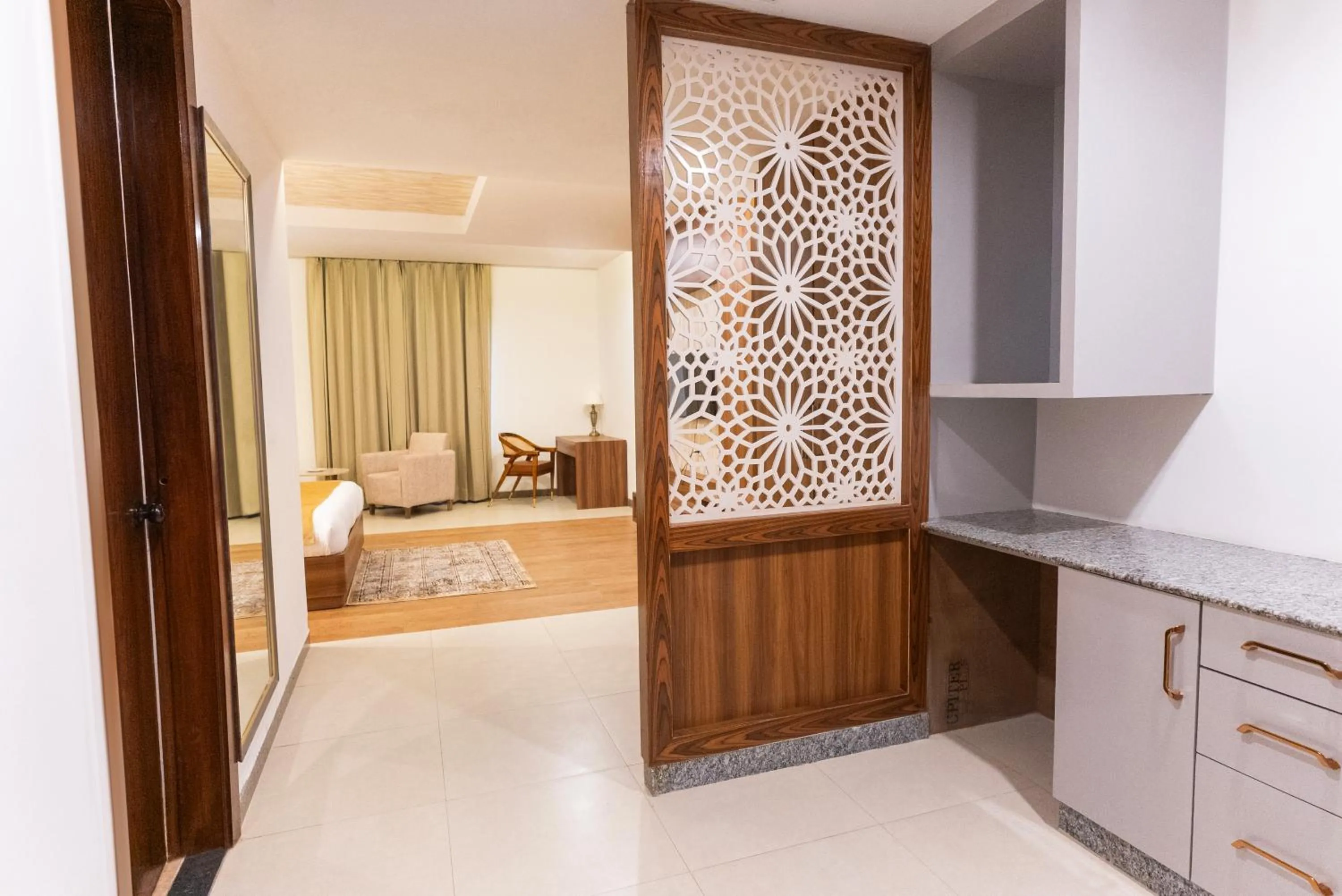 Photo of the whole room, Bed in Haut Monde Rajputana Palace