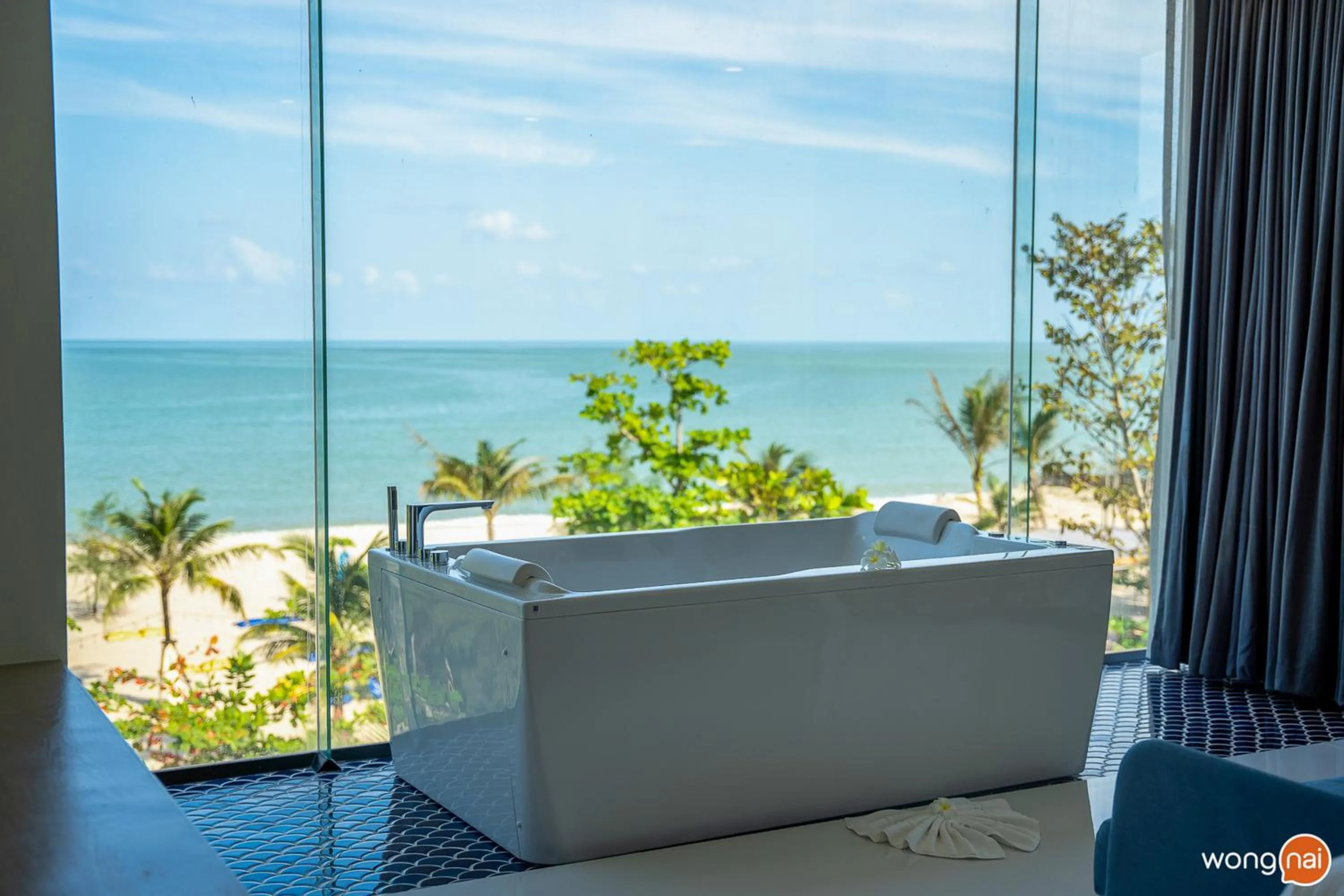 Natural landscape in Seava Beach
