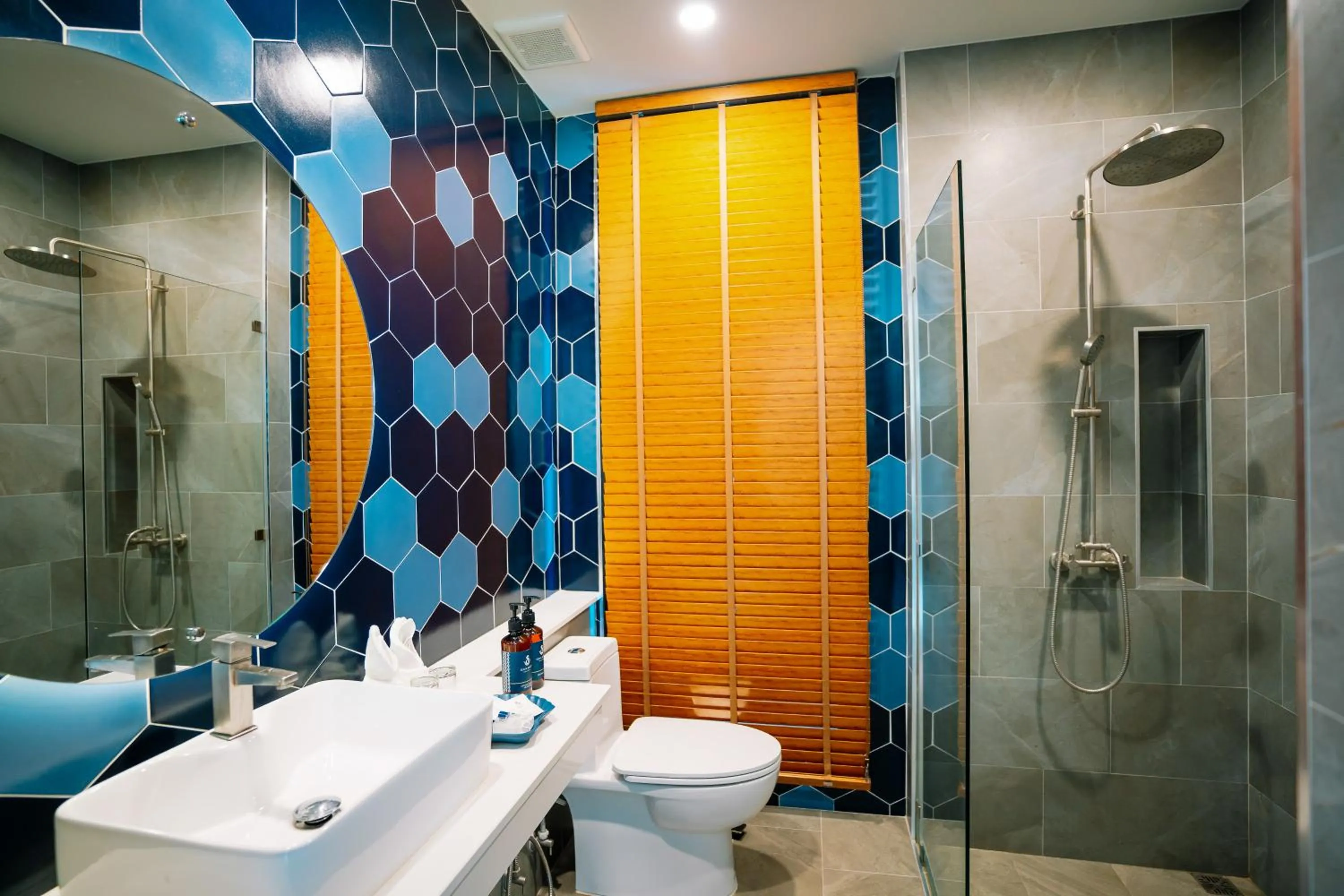 Shower in Seava Beach