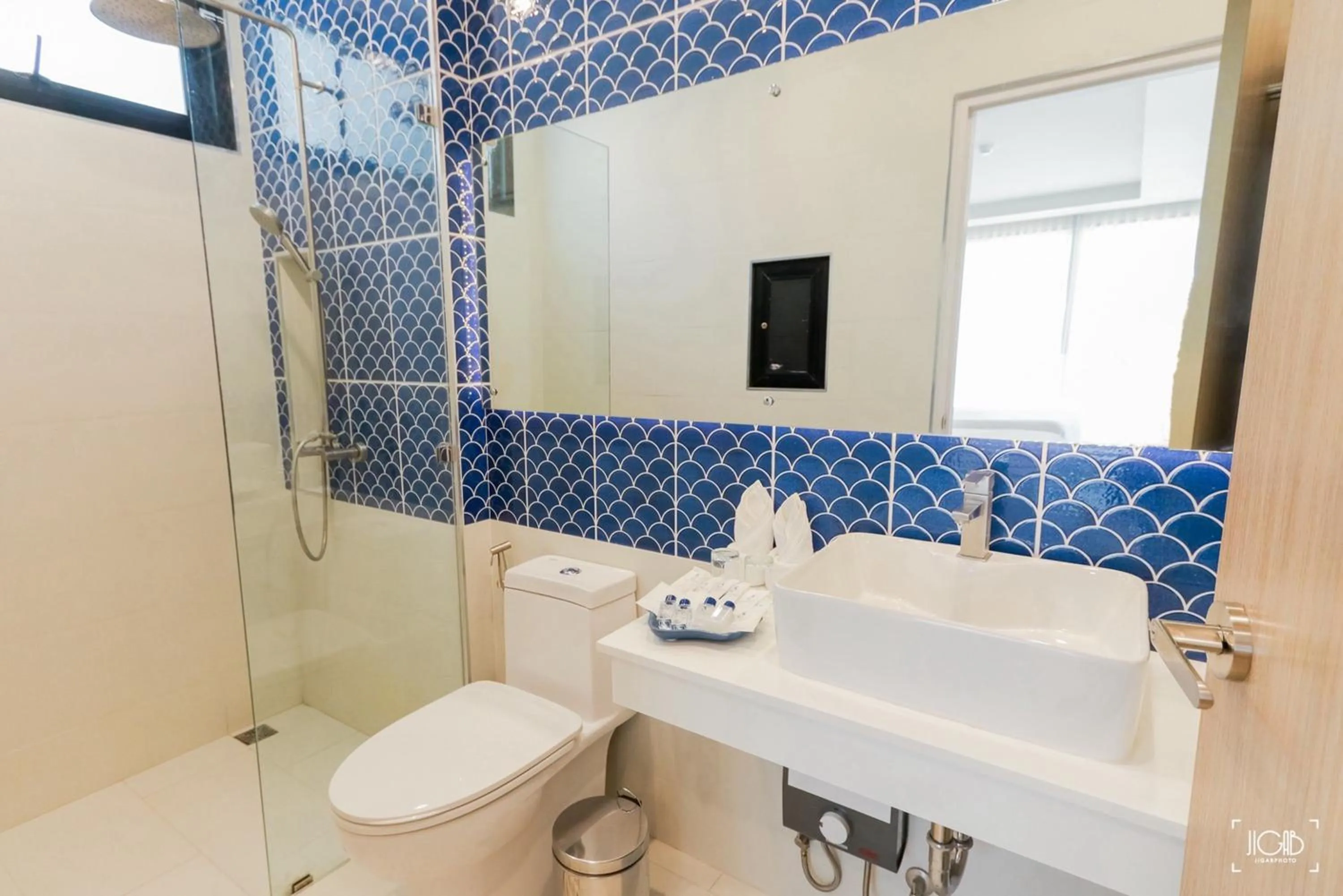 Shower in Seava Beach