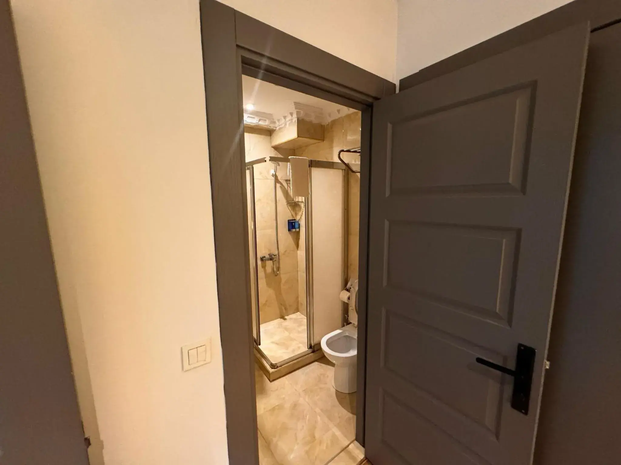 Shower in Blue Istanbul Hotel Taksim Shower in Blue Istanbul Hotel Taksim