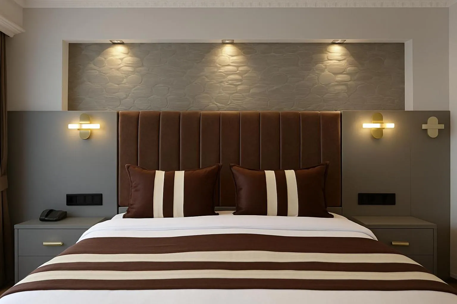 Bed in Blue Istanbul Hotel Taksim