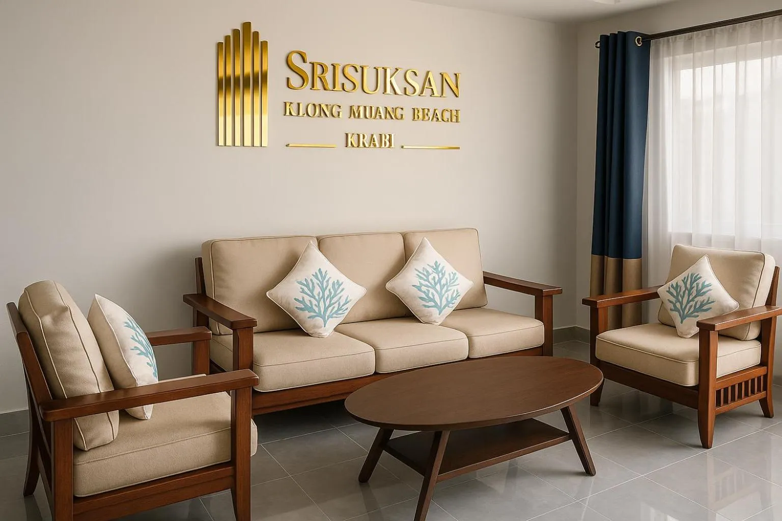Lobby or reception in Srisuksan Klong Muang Beach