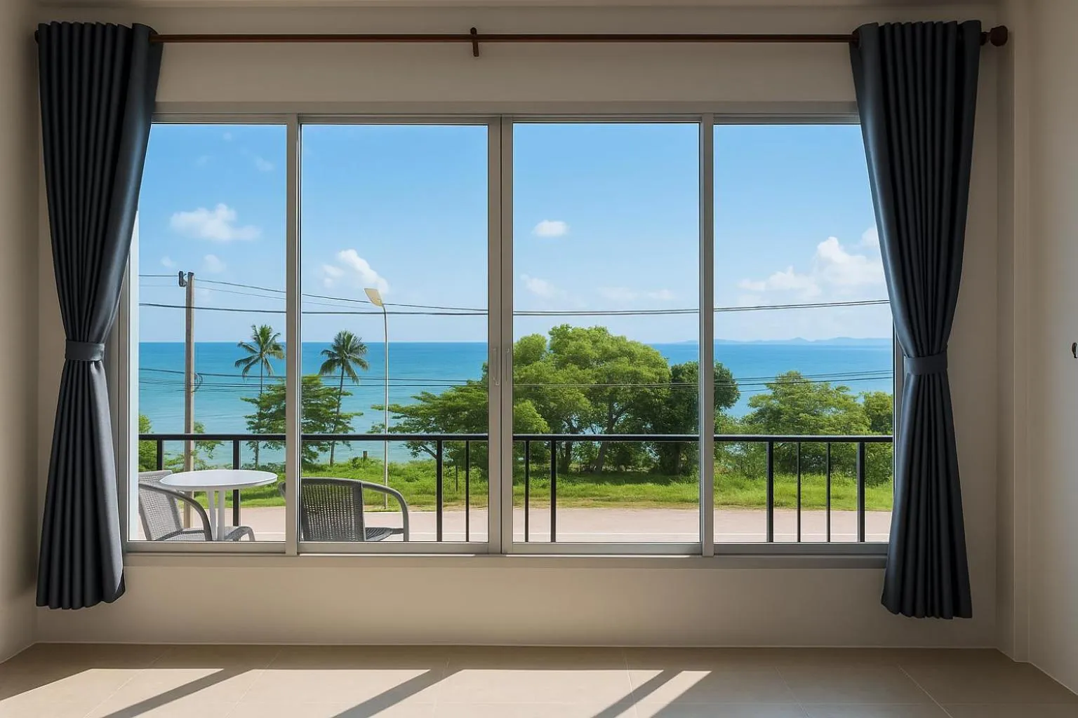 Patio in Srisuksan Klong Muang Beach