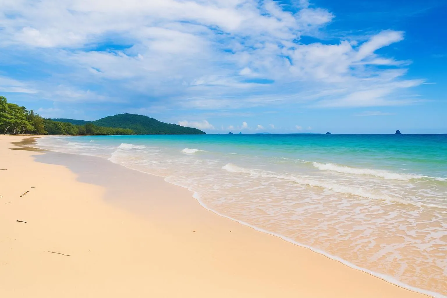 Beach in Srisuksan Klong Muang Beach