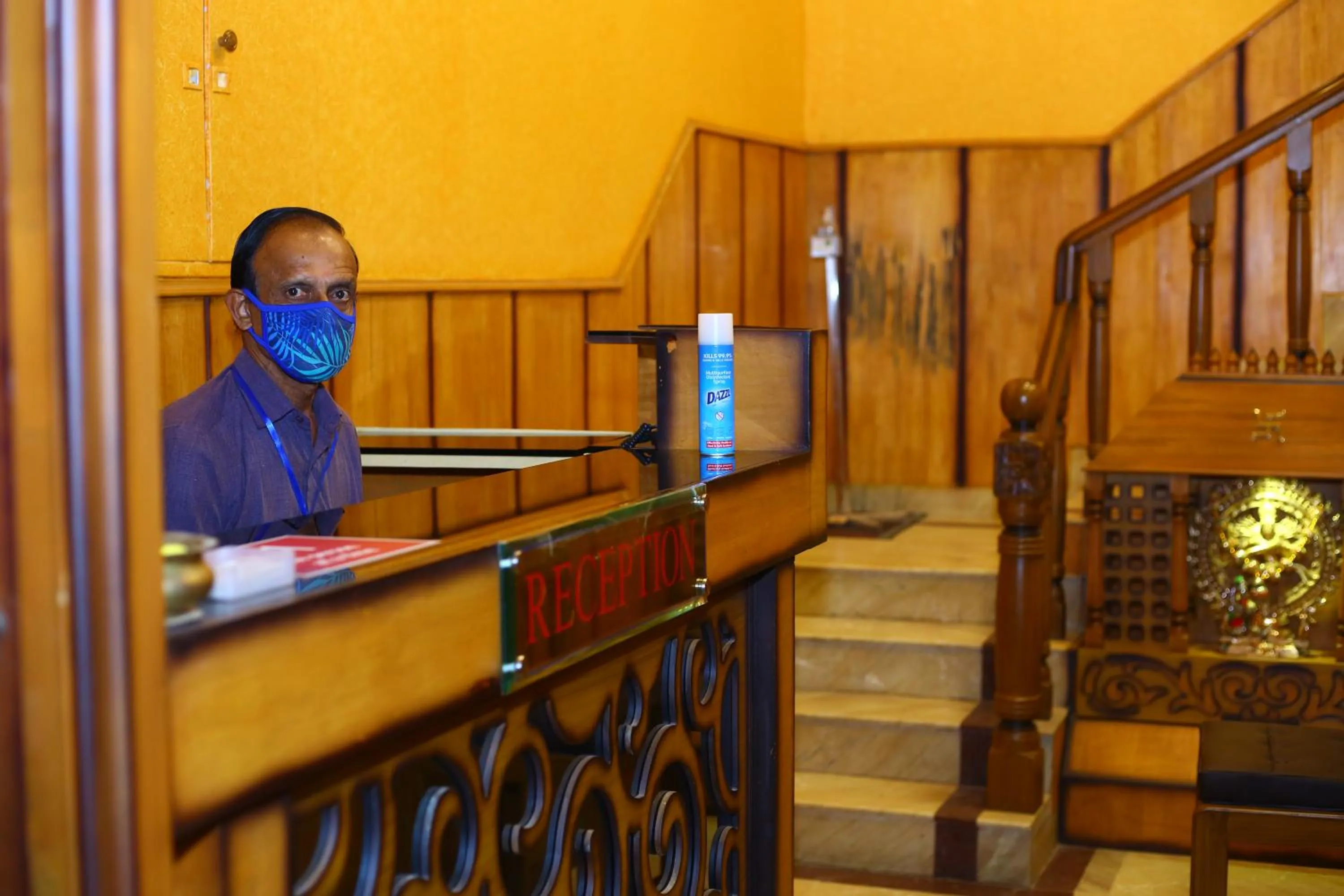 Lobby or reception in Arudhra Residency