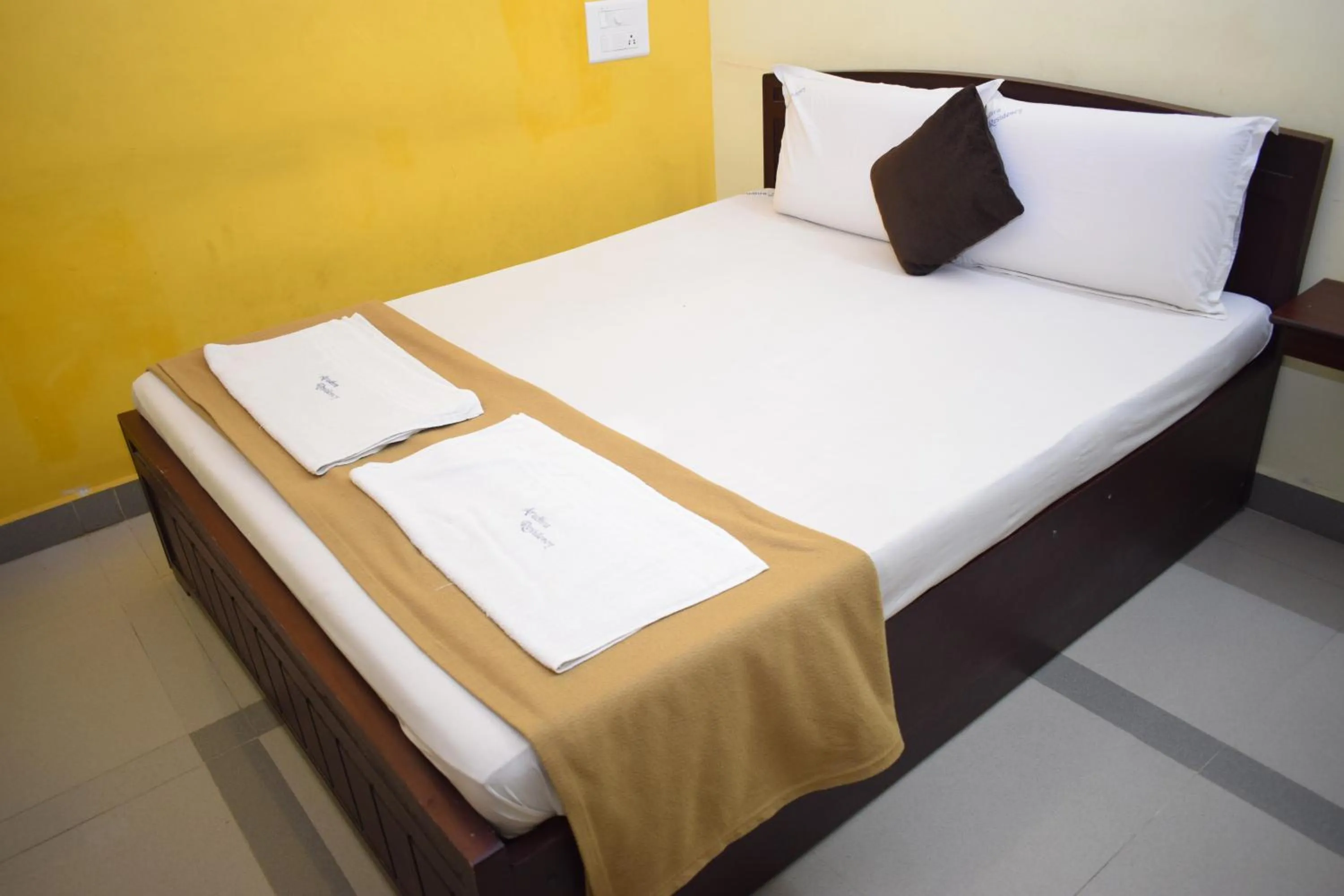 Bed in Arudhra Residency