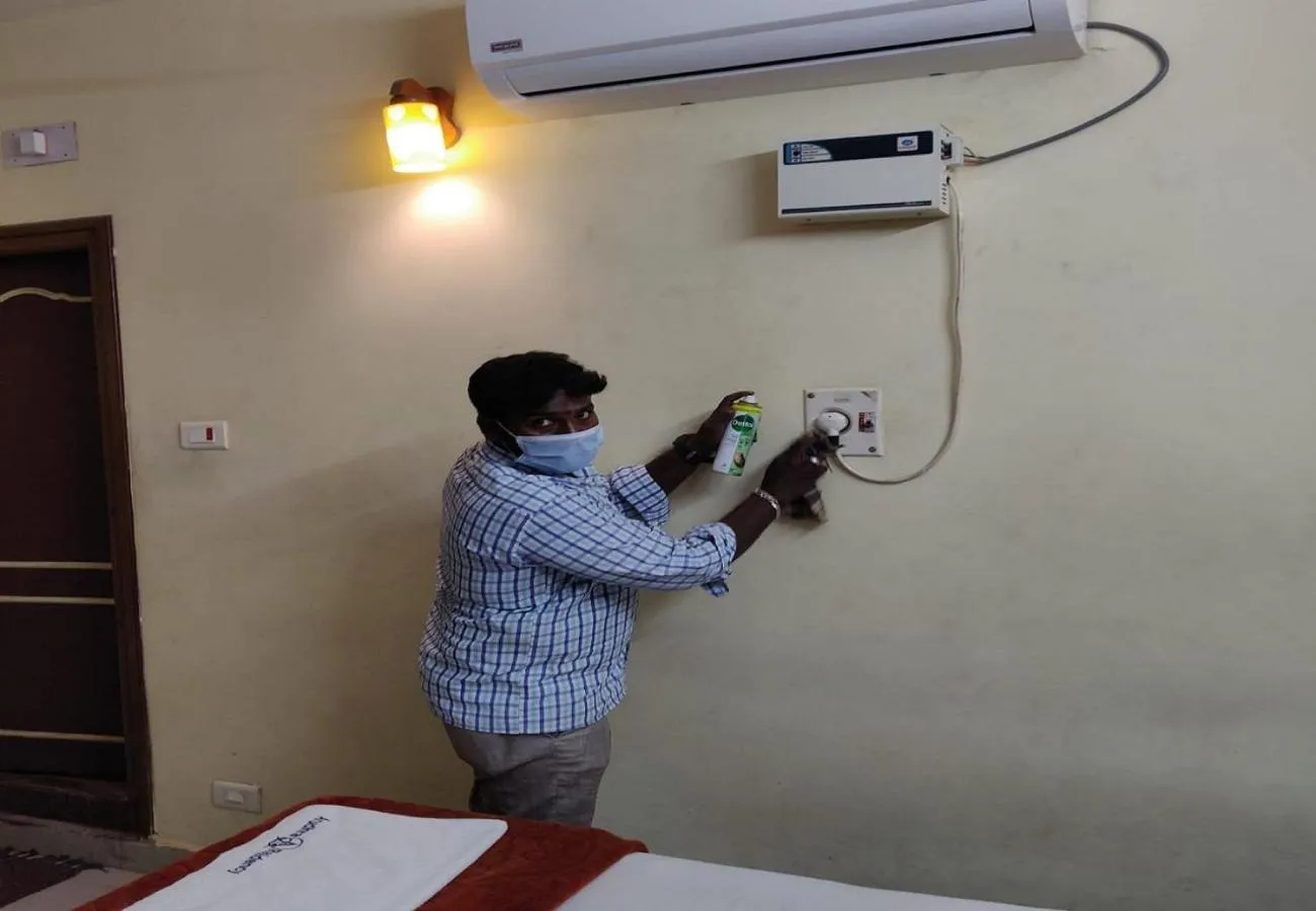 Bedroom in Arudhra Residency