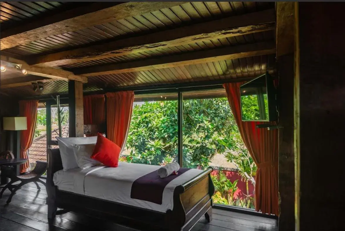 Quadruple Room with Balcony in Balam Bali Villa Quadruple Room with Balcony in Balam Bali Villa