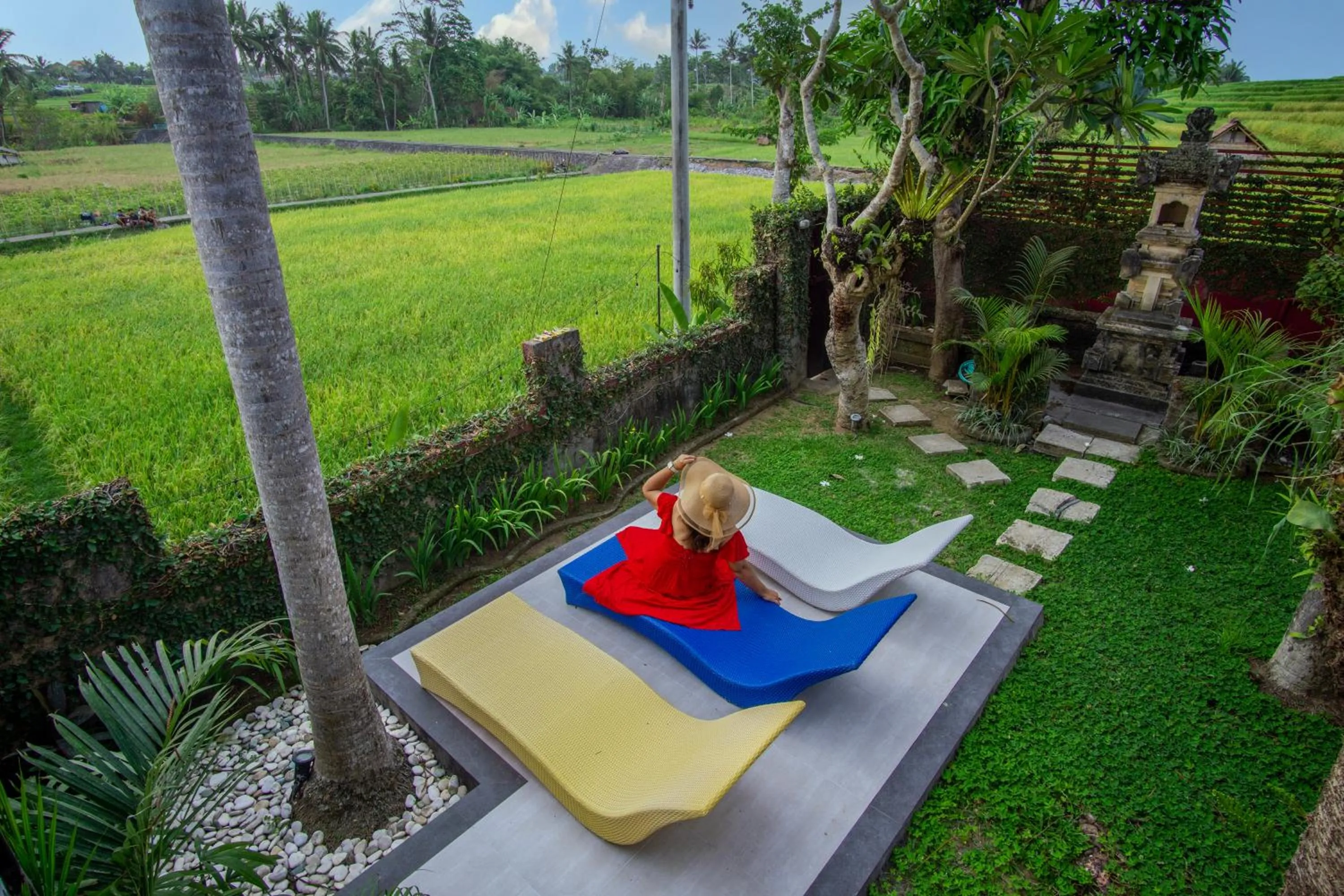 Garden in Balam Bali Villa