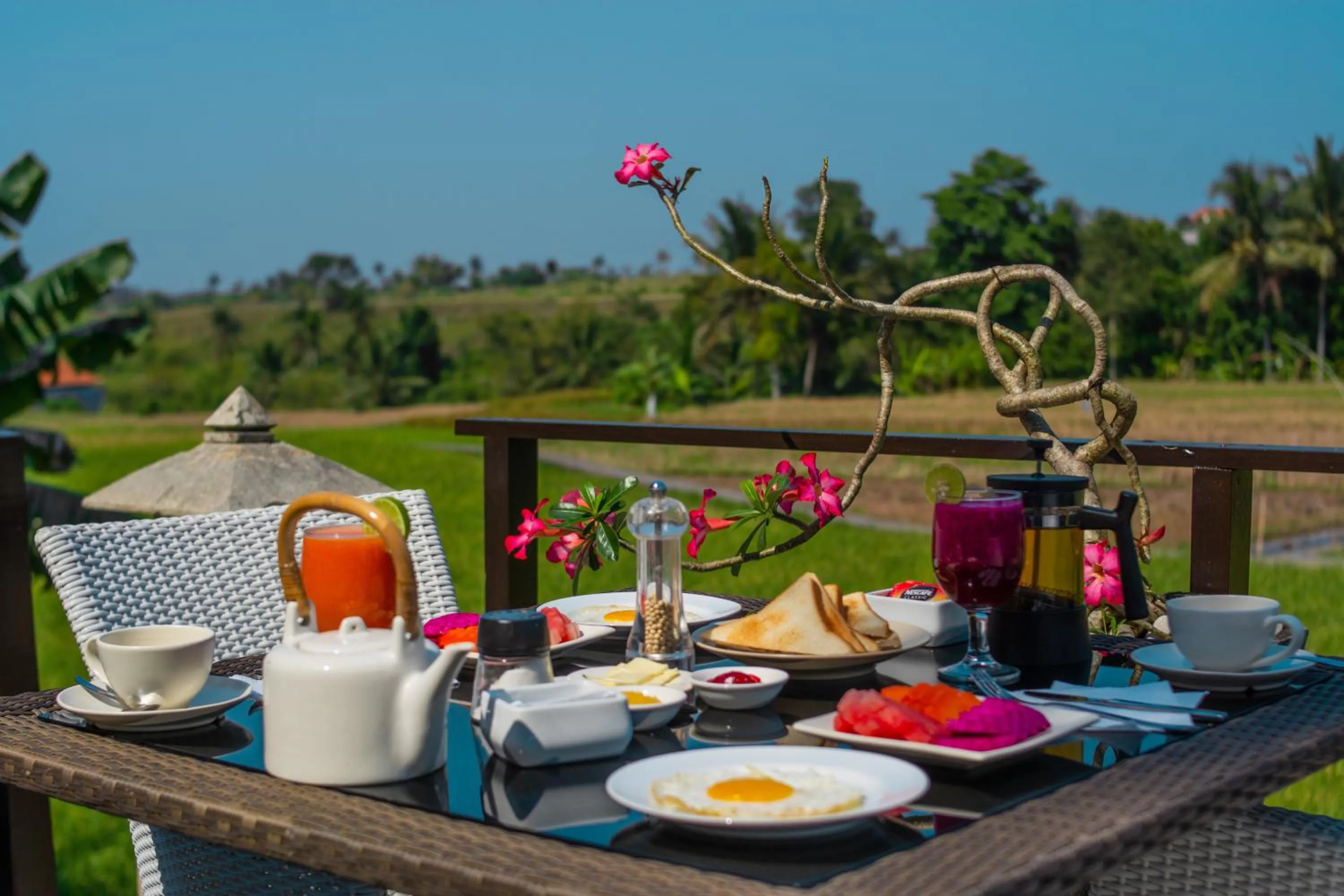 Dining area in Balam Bali Villa