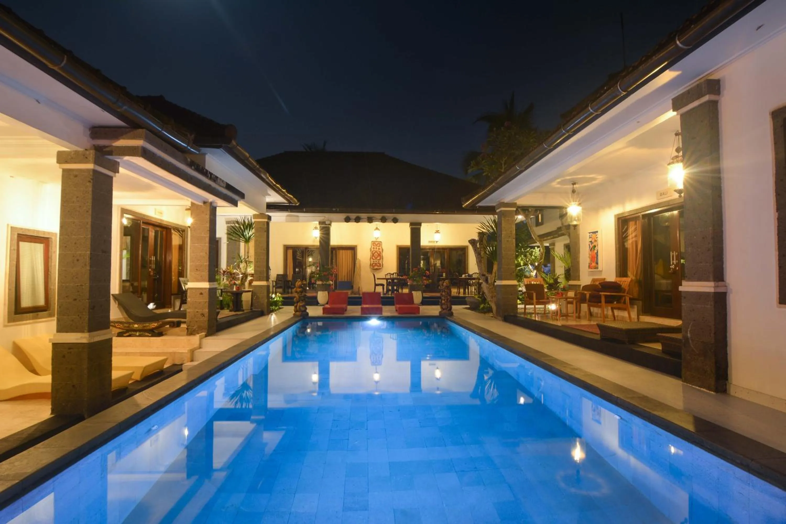 Night in Balam Bali Villa