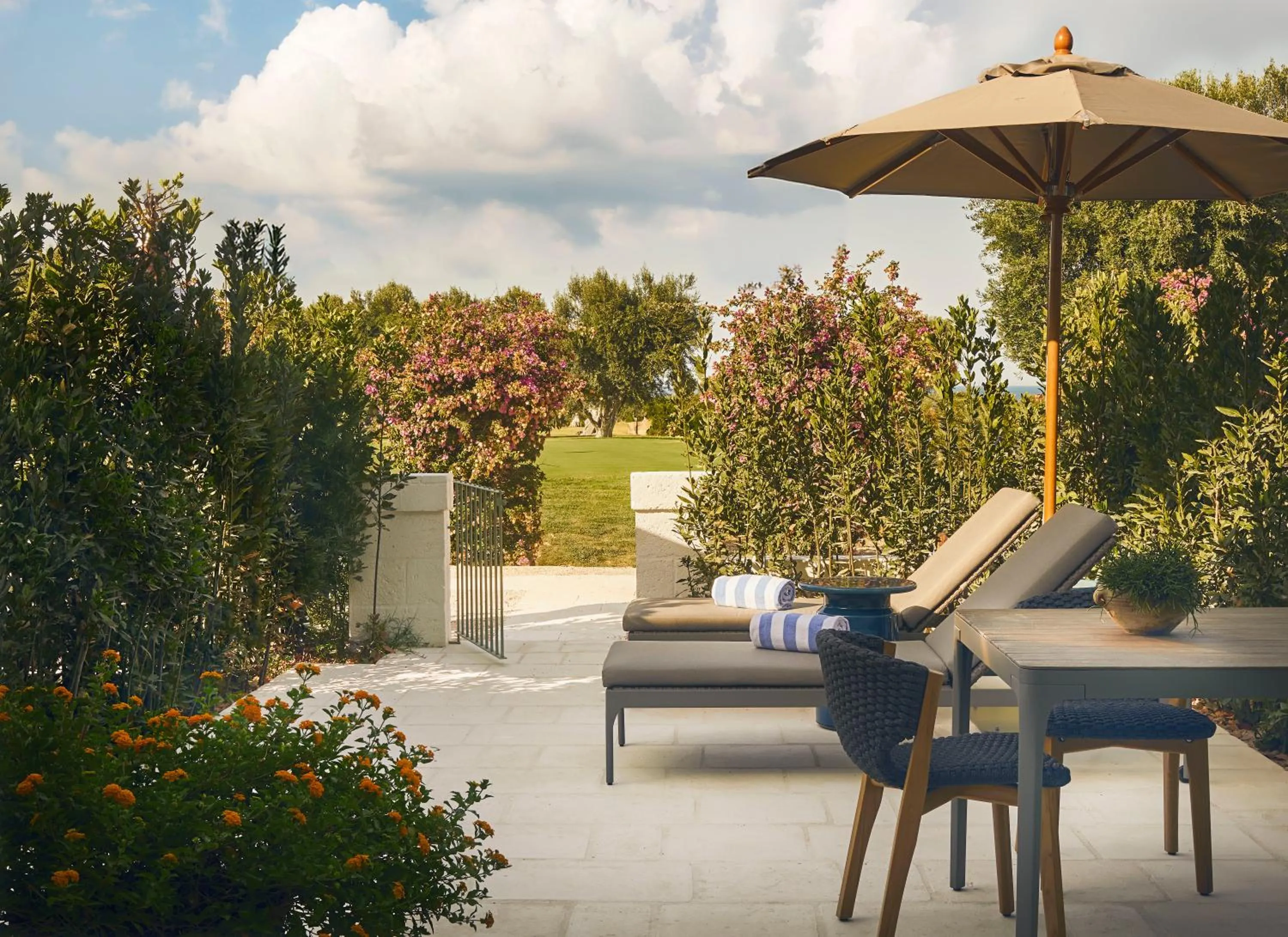 Patio in Rocco Forte Masseria Torre Maizza