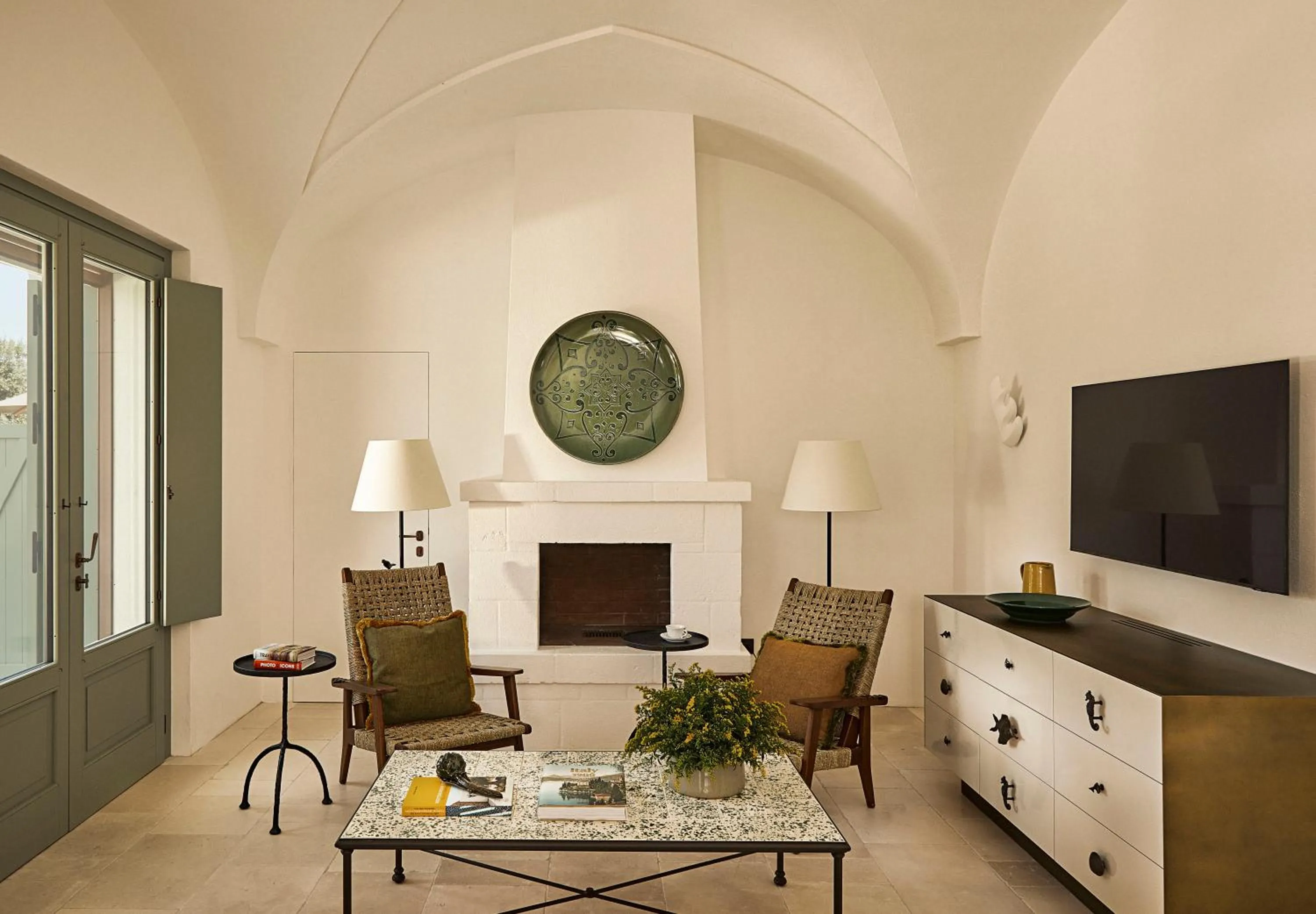 Living room in Rocco Forte Masseria Torre Maizza