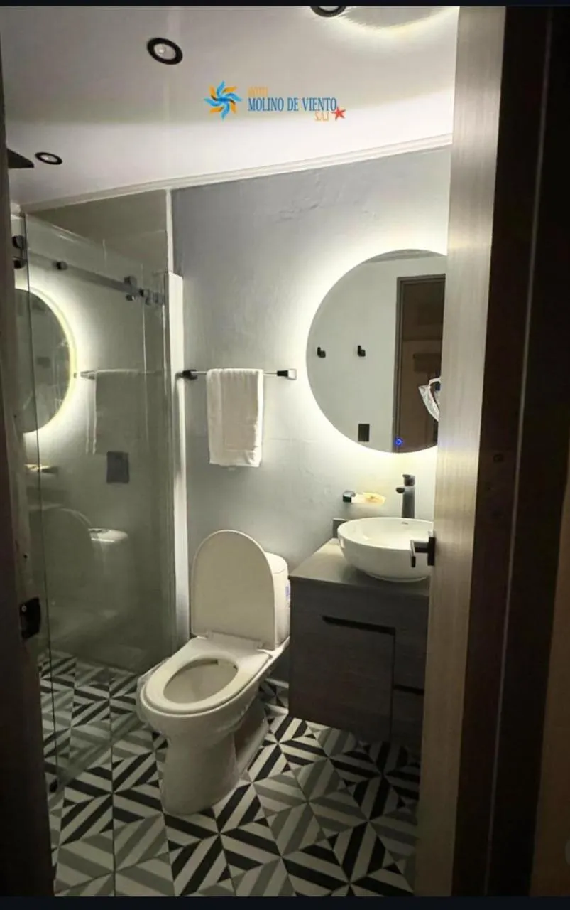 Bathroom in Hotel Molino de Viento