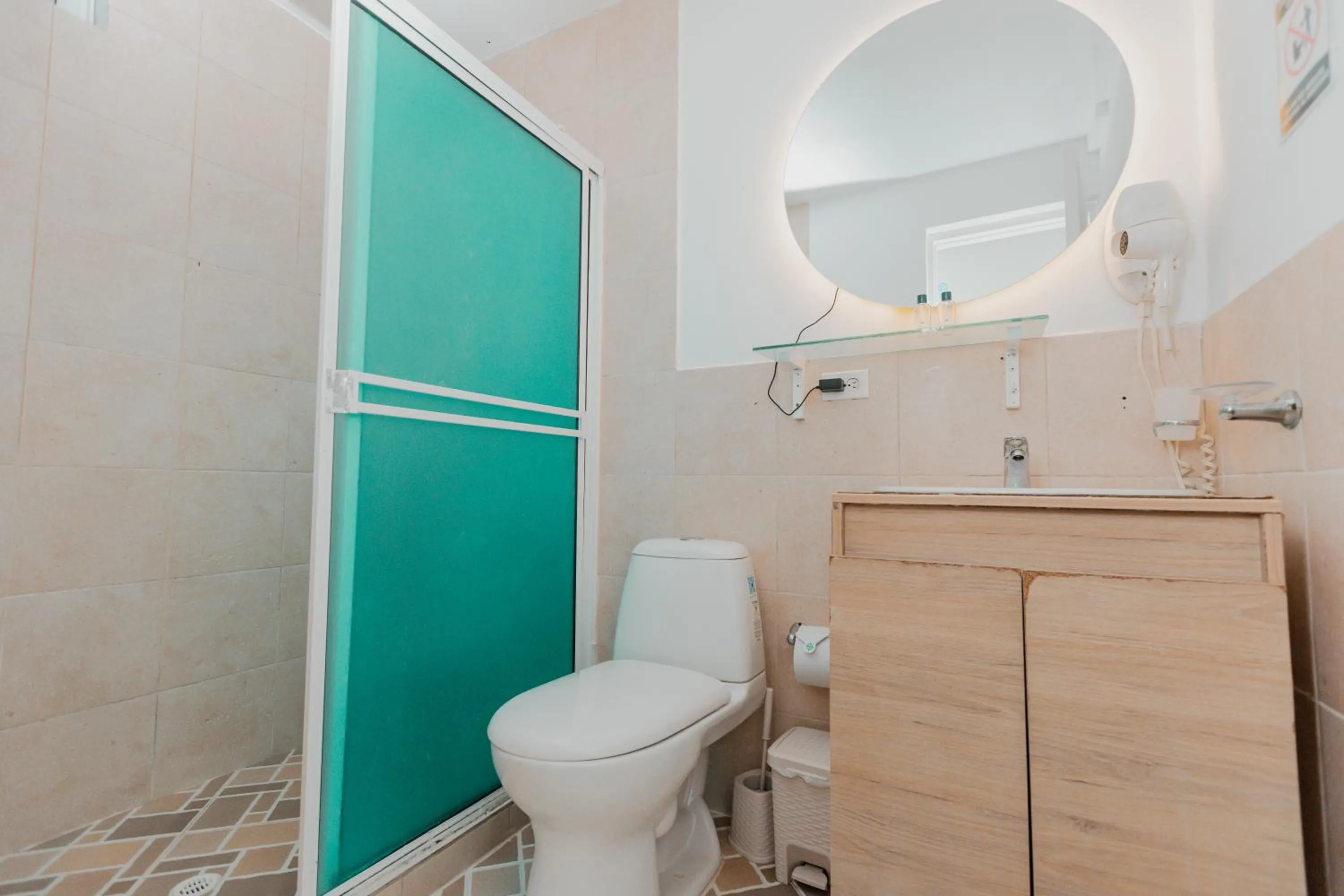 Shower in Hotel Molino de Viento