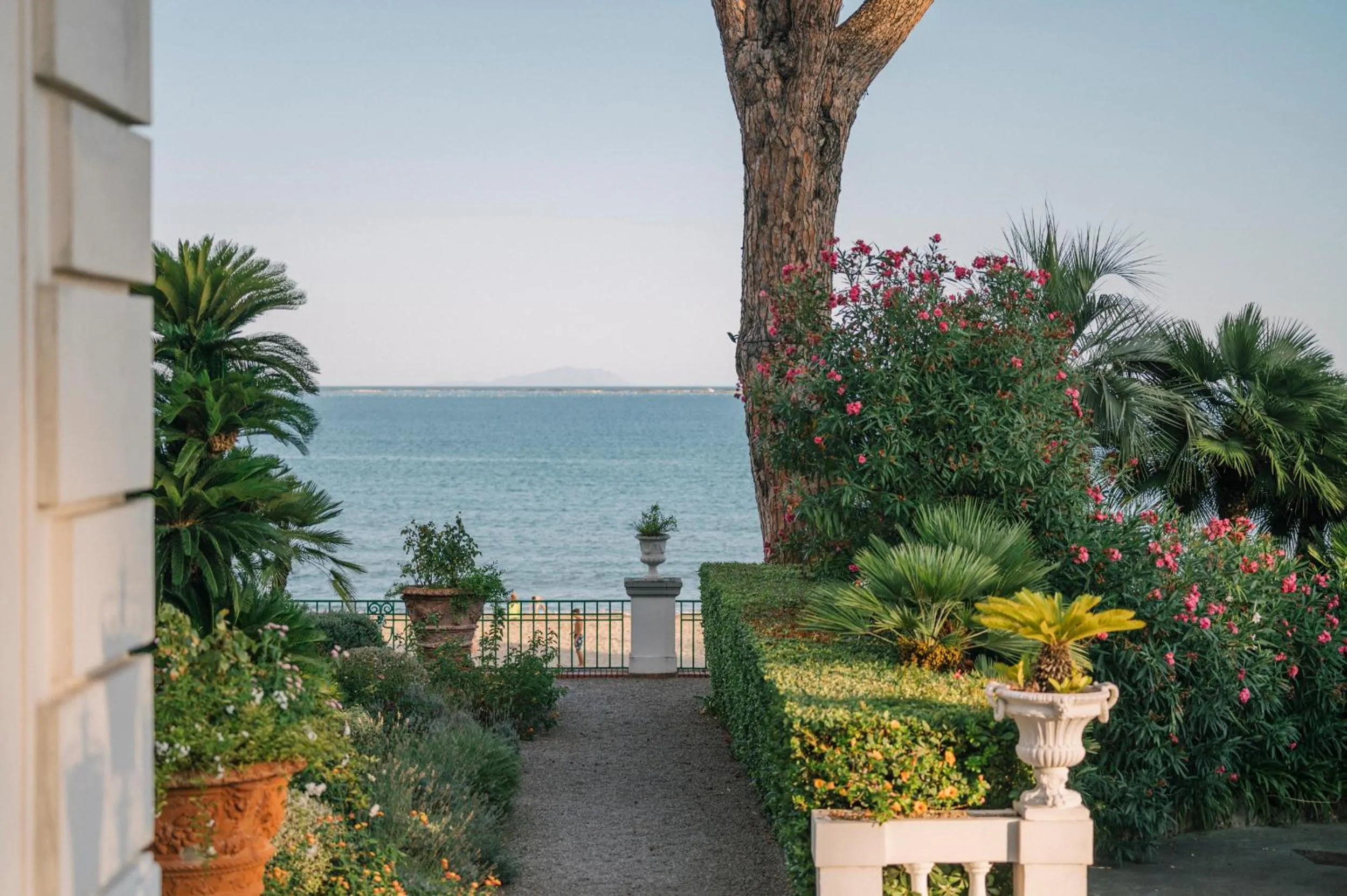 Garden view in Villa Maria Teresa Boutique Hotel
