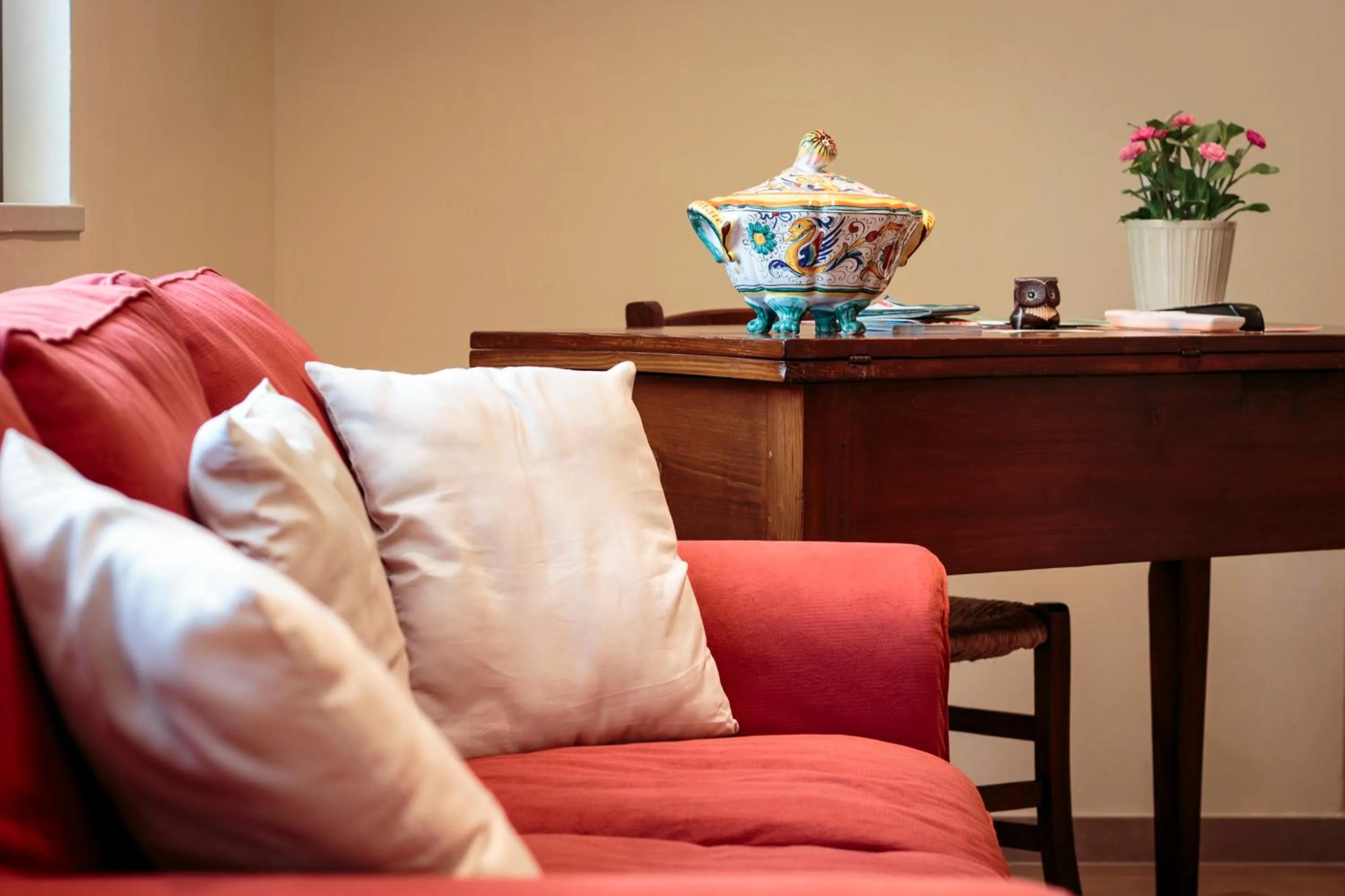 Seating area in Corte dei Nobili