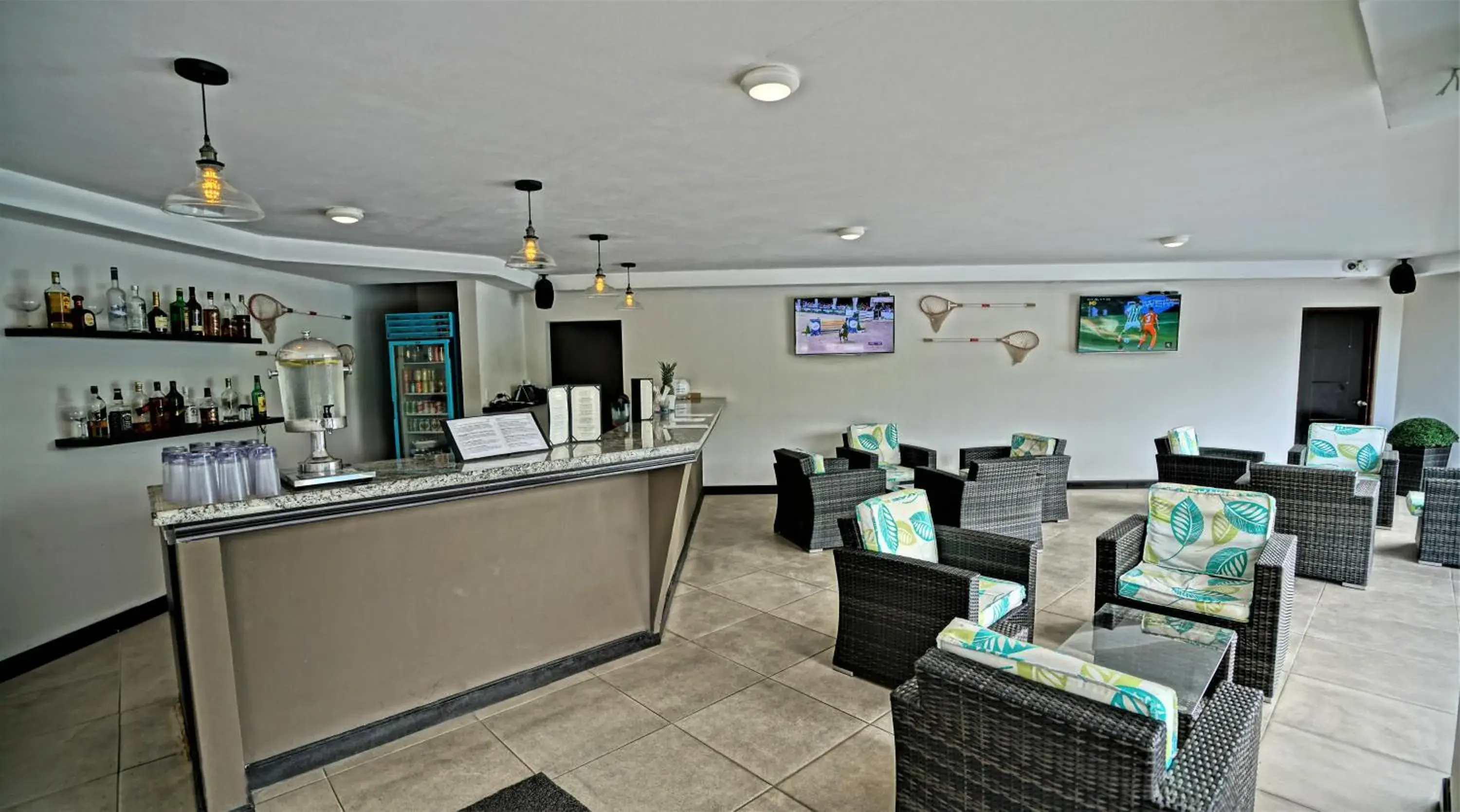 Lounge or bar in Nammbú Beach Front Bungalows Lounge or bar in Nammbú Beach Front Bungalows