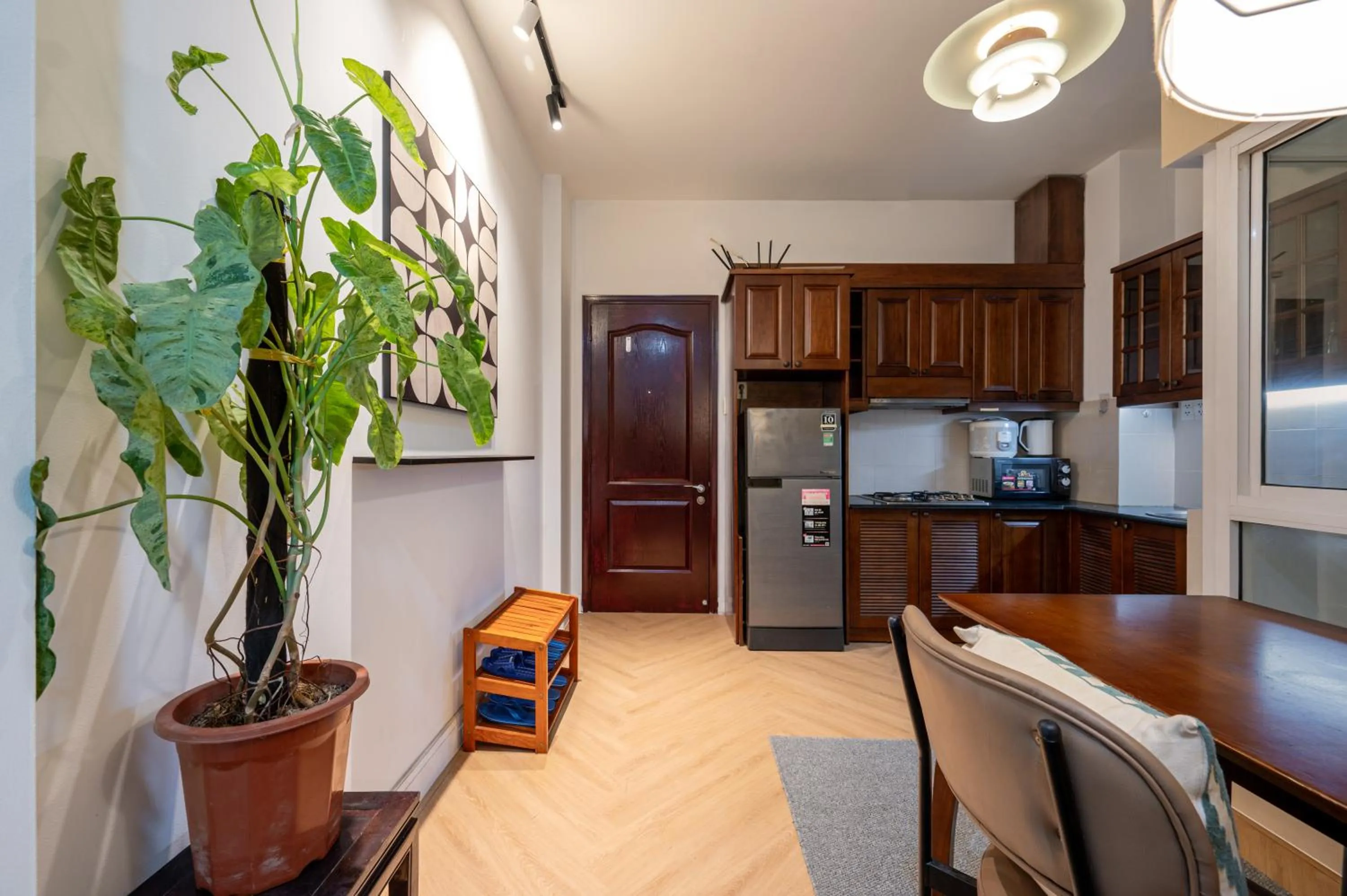 Kitchen or kitchenette in Serenity Center Saigon