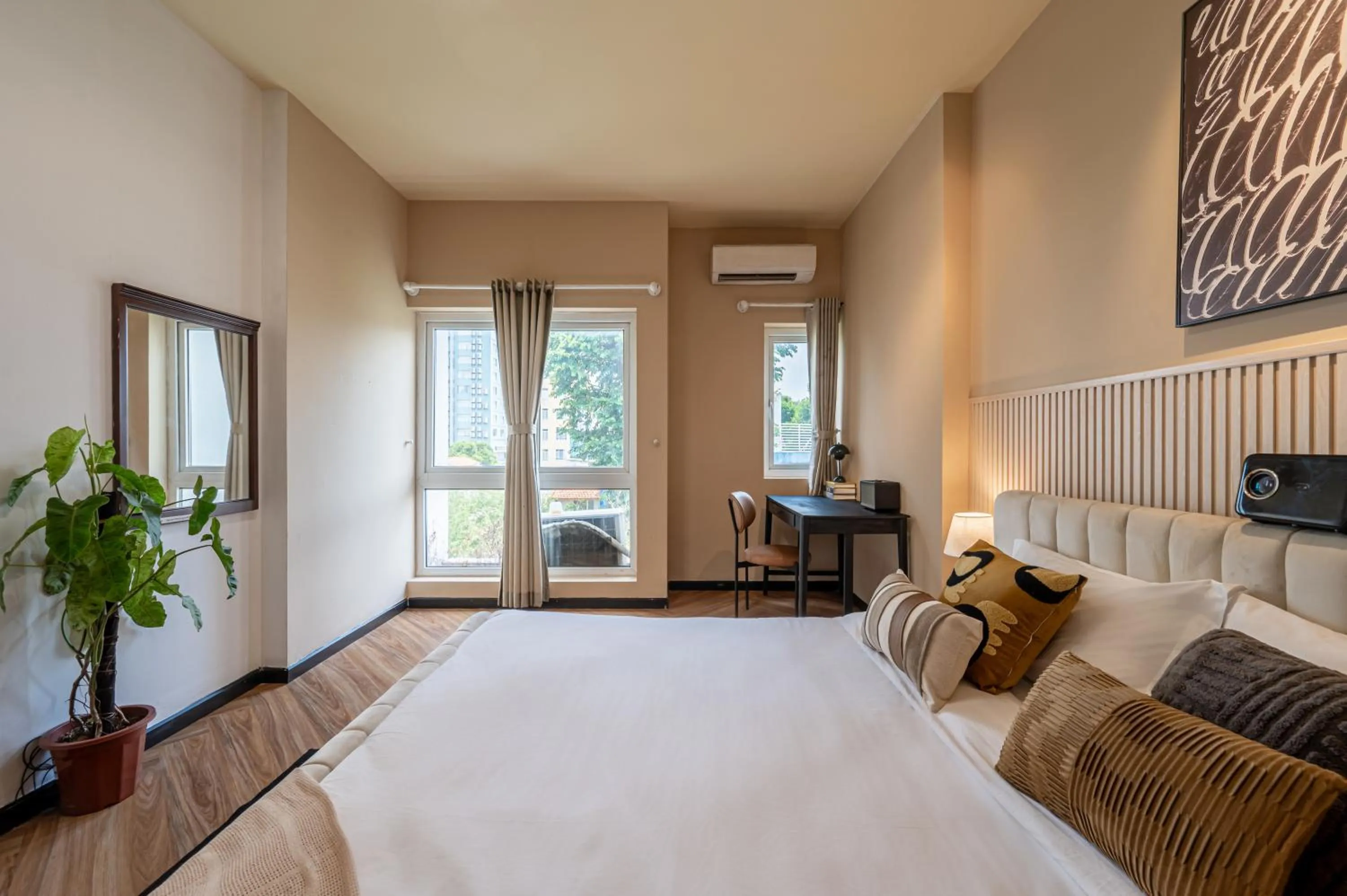 Bedroom, Bed in Serenity Center Saigon