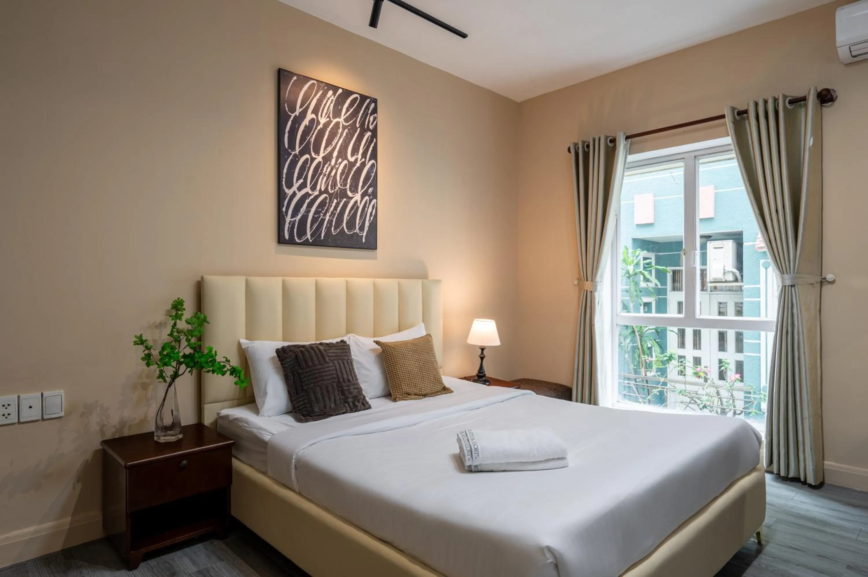 Bedroom, Bed in Serenity Center Saigon