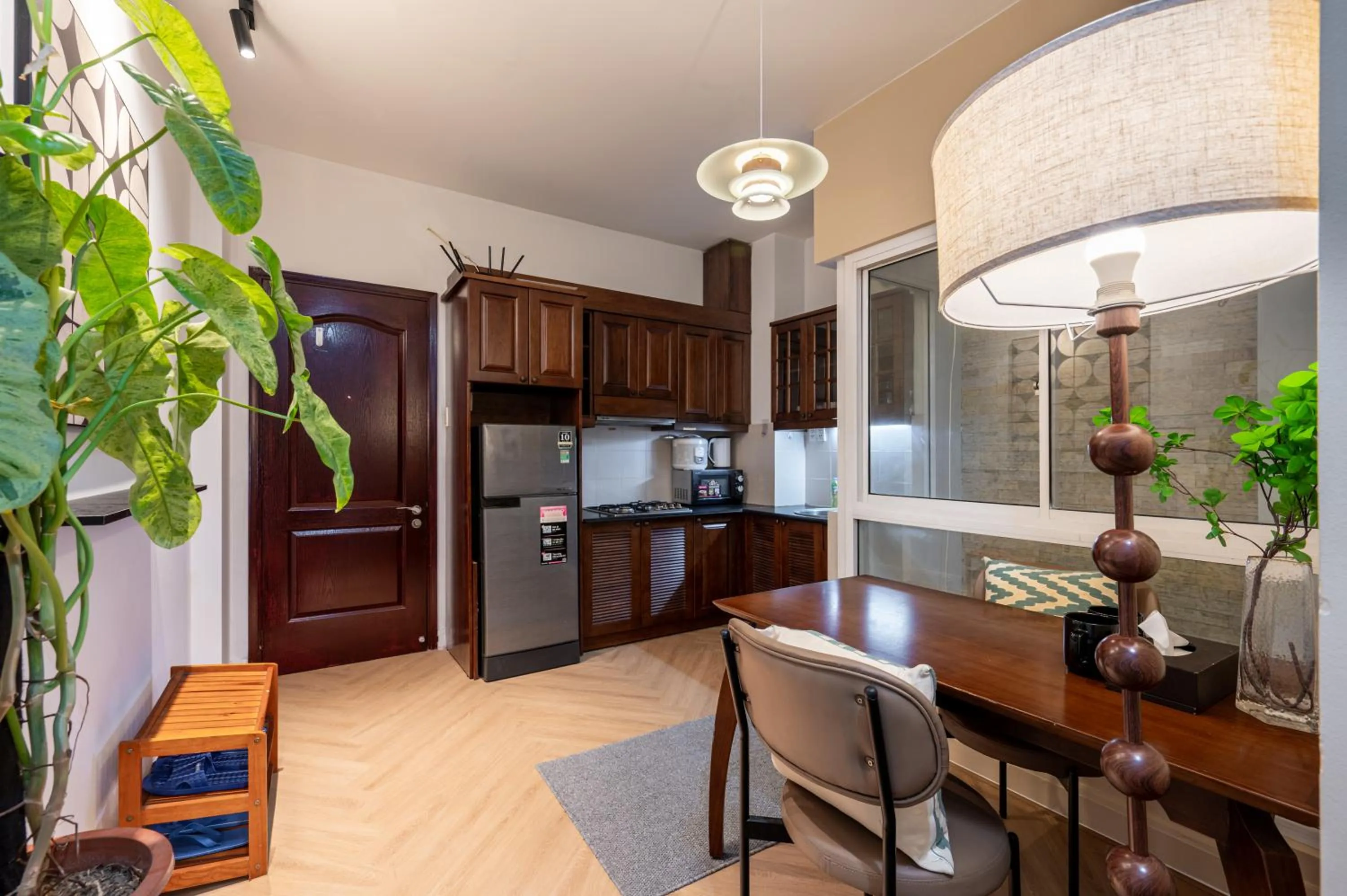 Kitchen or kitchenette in Serenity Center Saigon