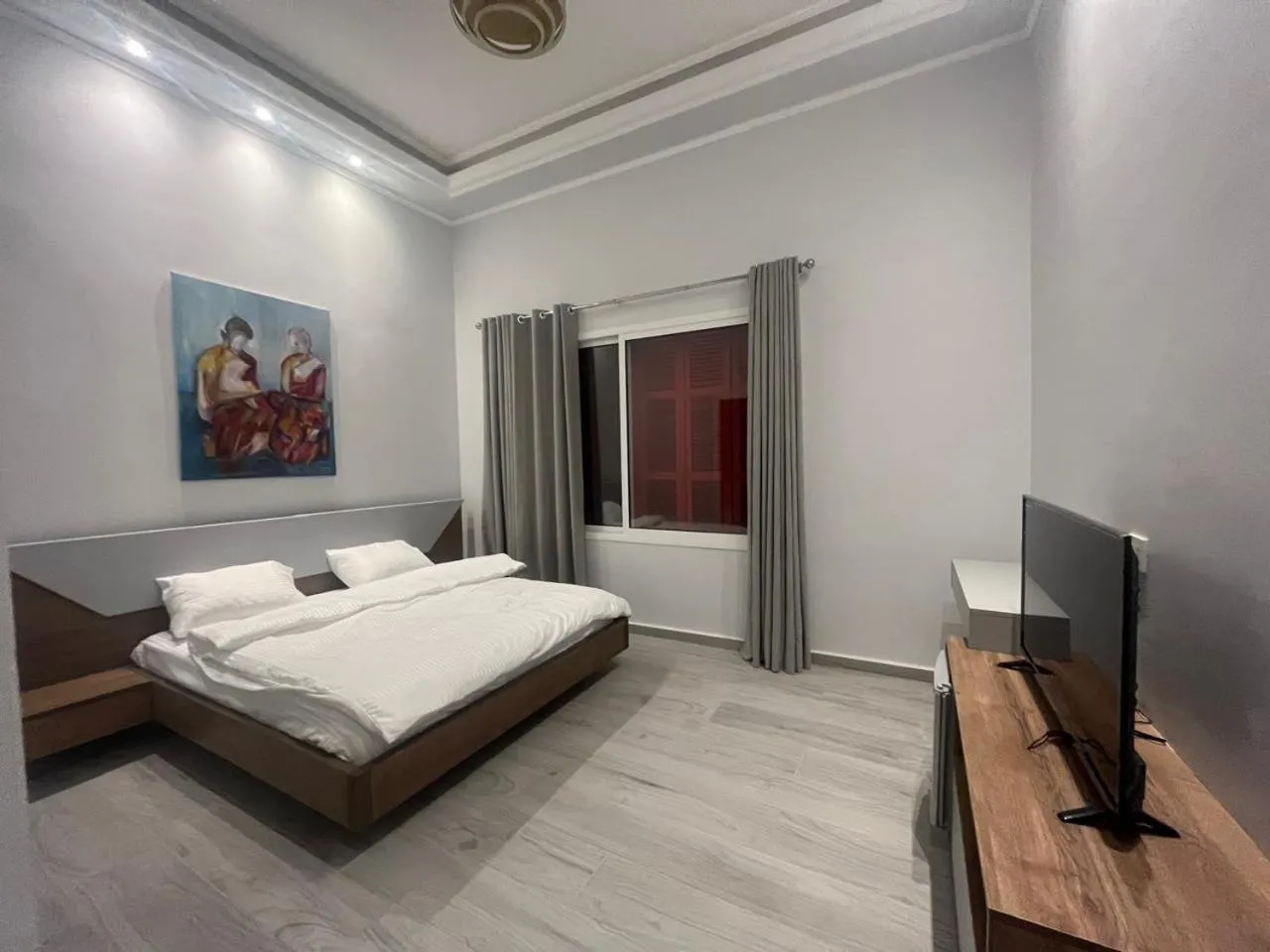 Bed in Terminal K Bhamdoun Hotel