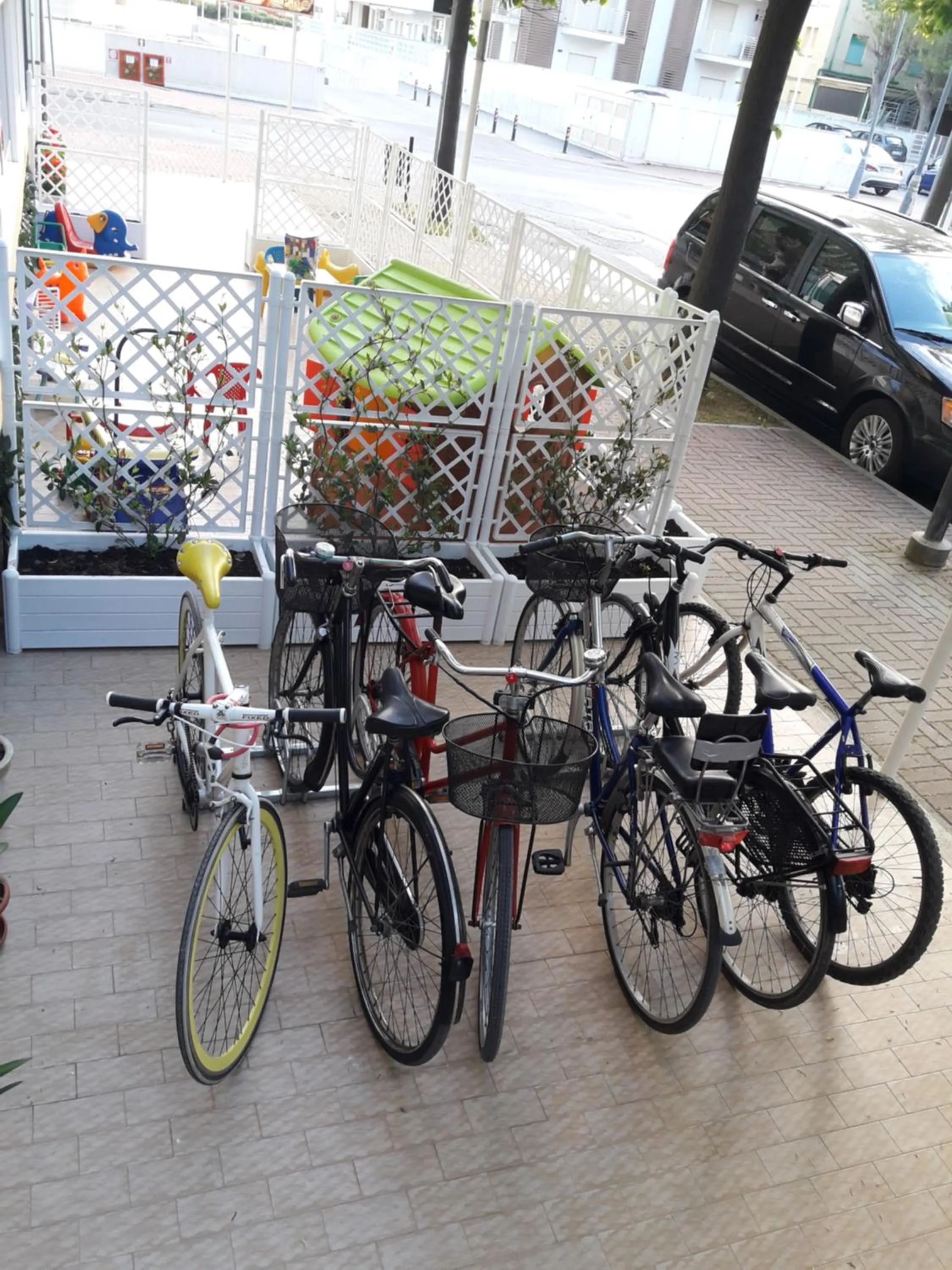 Patio in Hotel Maxim