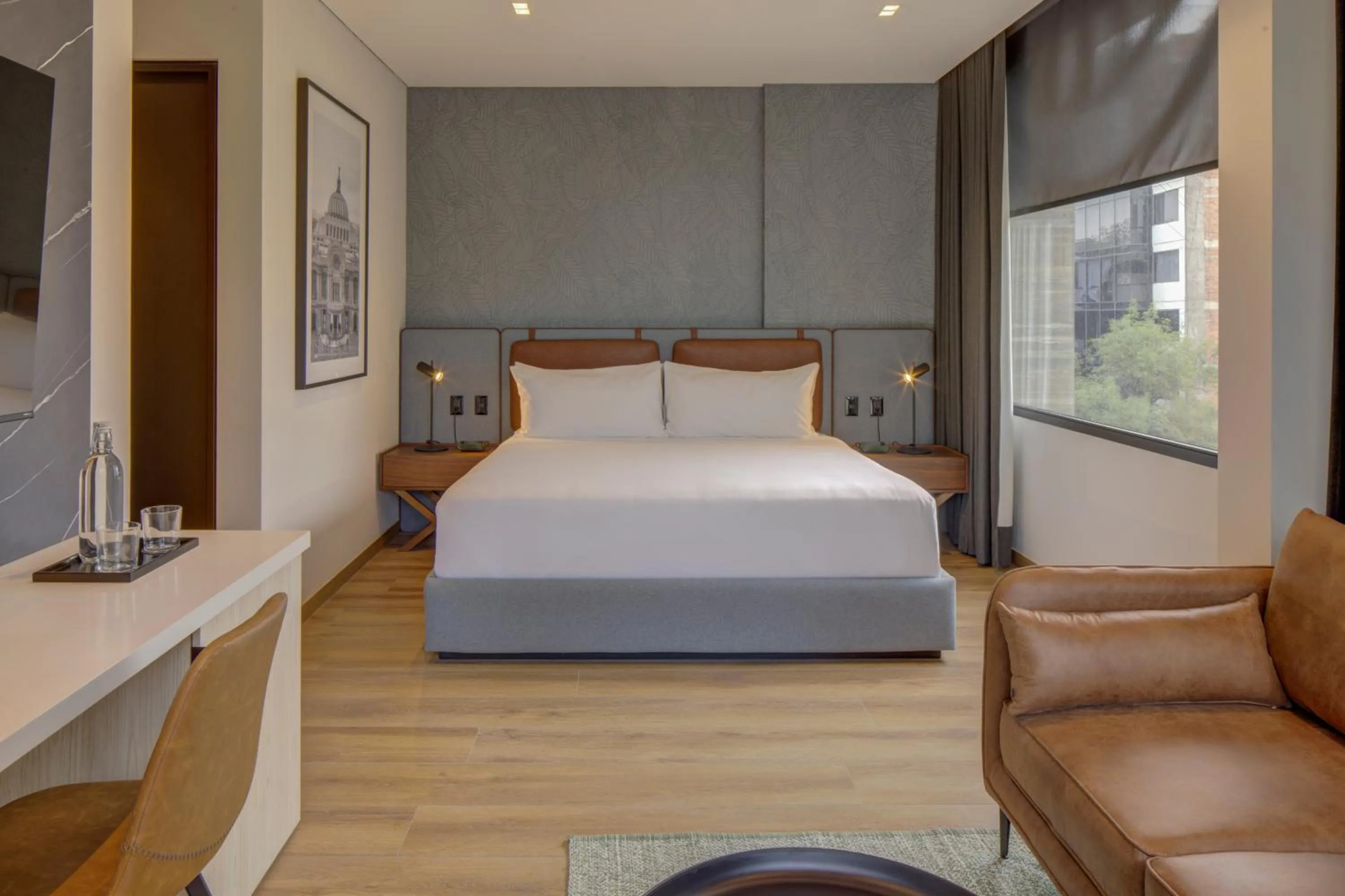 Bed in Ubicuo Hotel Boutique