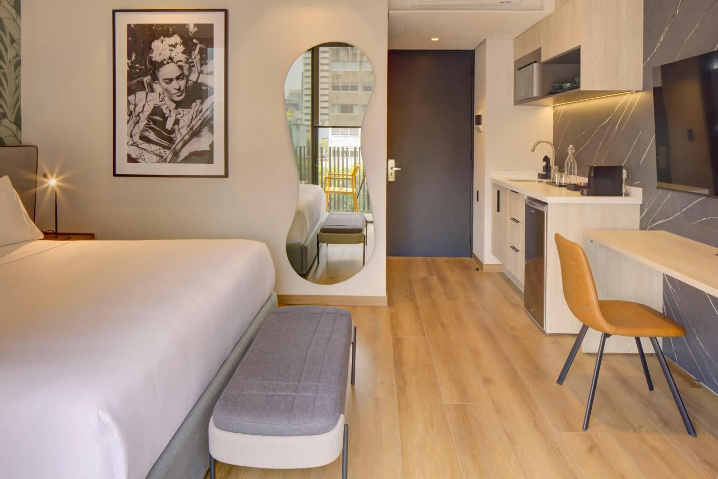 Double Room with Patio in Ubicuo Hotel Boutique Double Room with Patio in Ubicuo Hotel Boutique